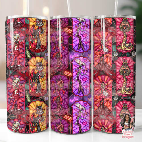 Hazbin Stainless Steel Tumblers