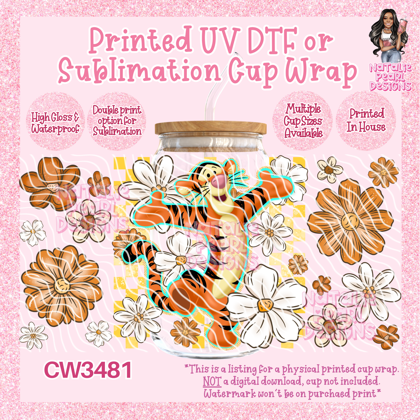 CW3481 UV DTF/SUB Cup Wraps
