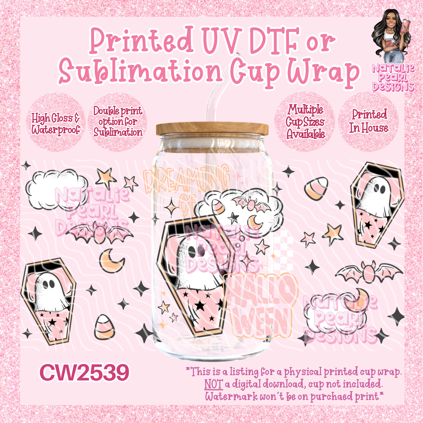 CW2539 UV DTF/SUB Cup Wraps