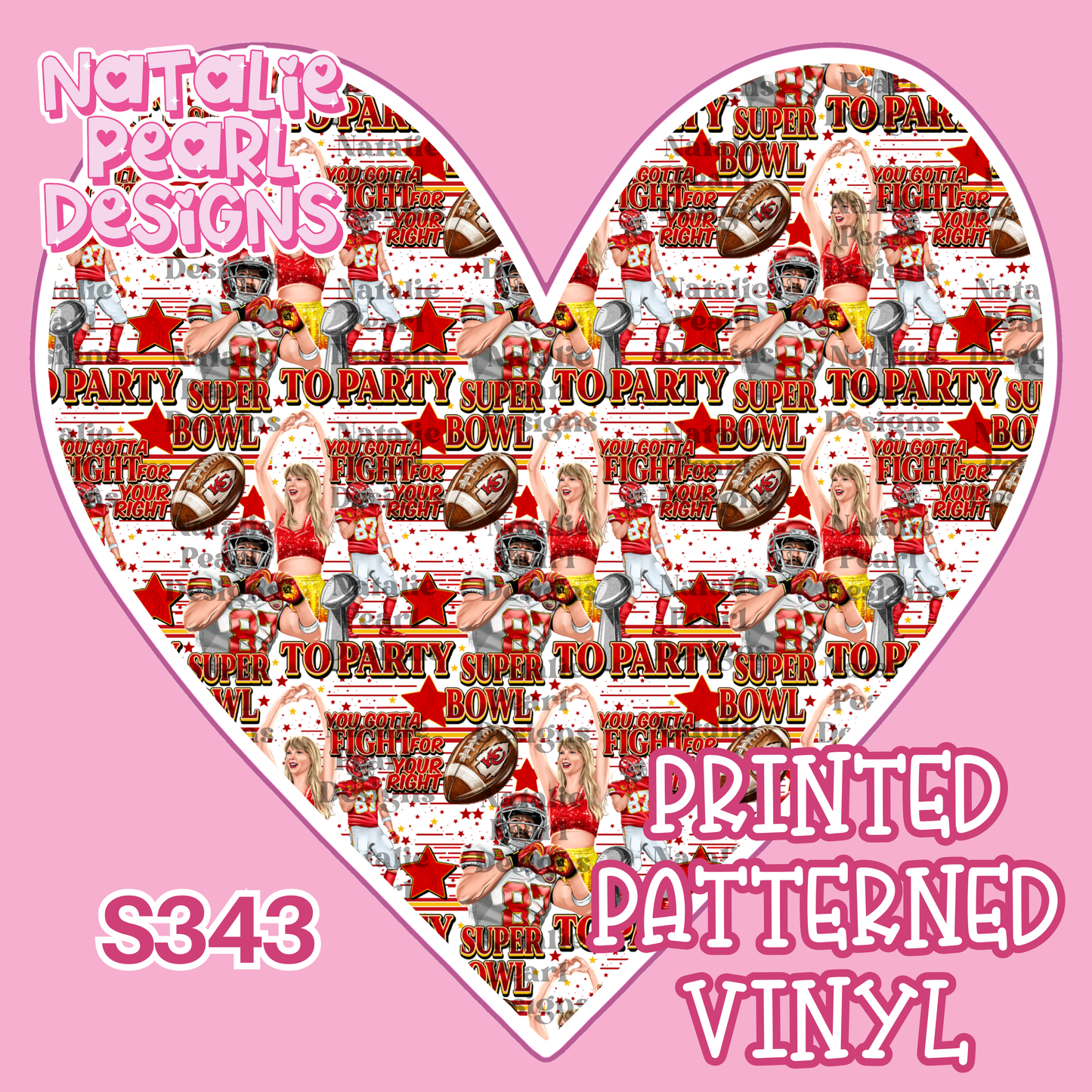 S343 Printed Patterned Vinyl