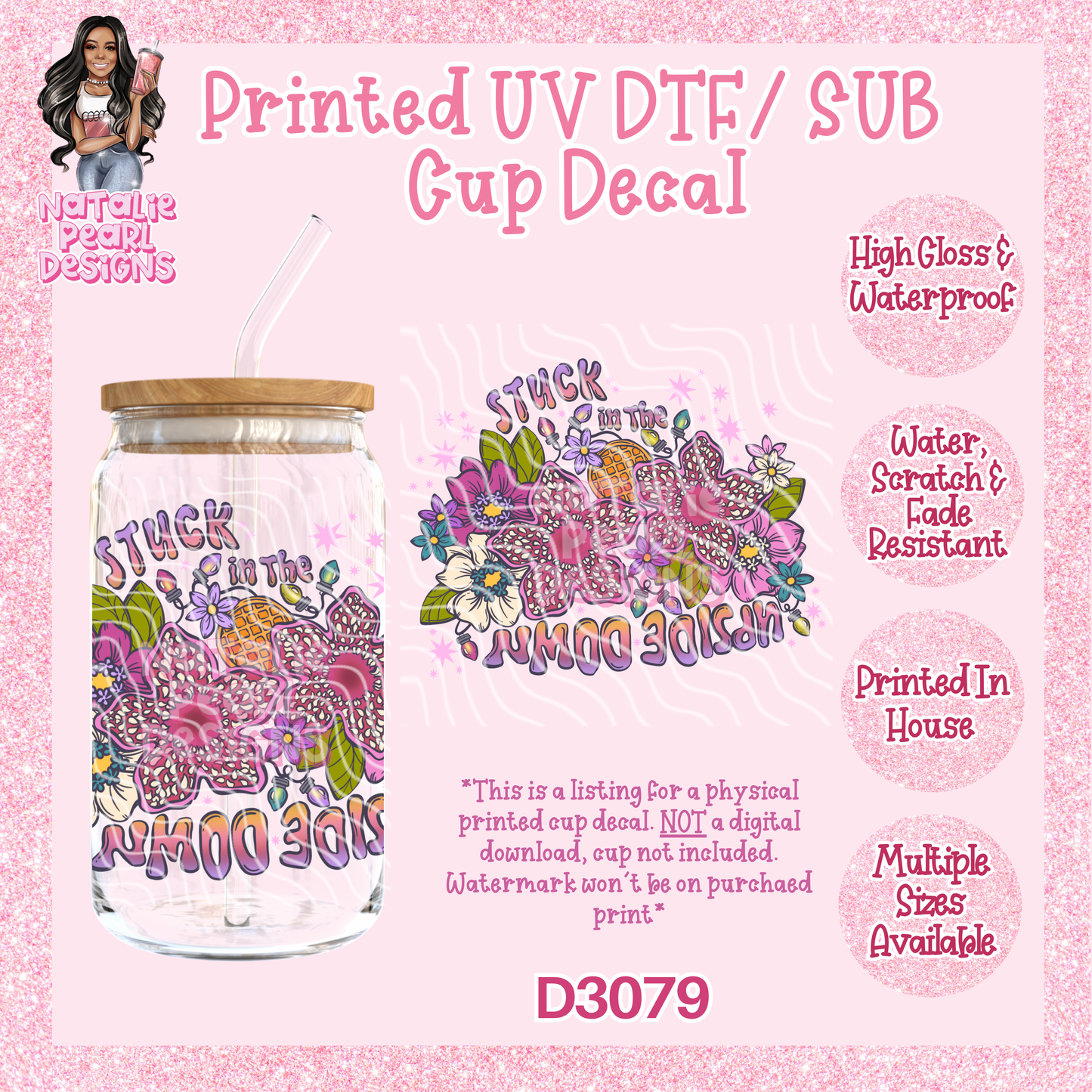 D3079 UV DTF/Sub Decal