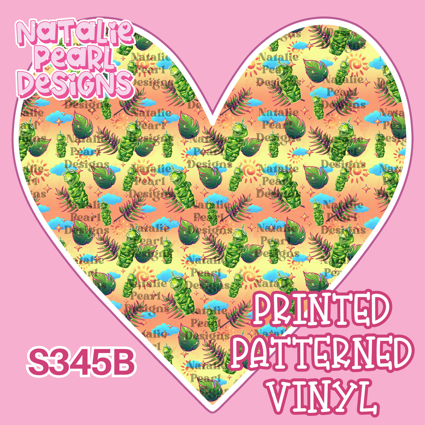 S345 Printed Patterned Vinyl