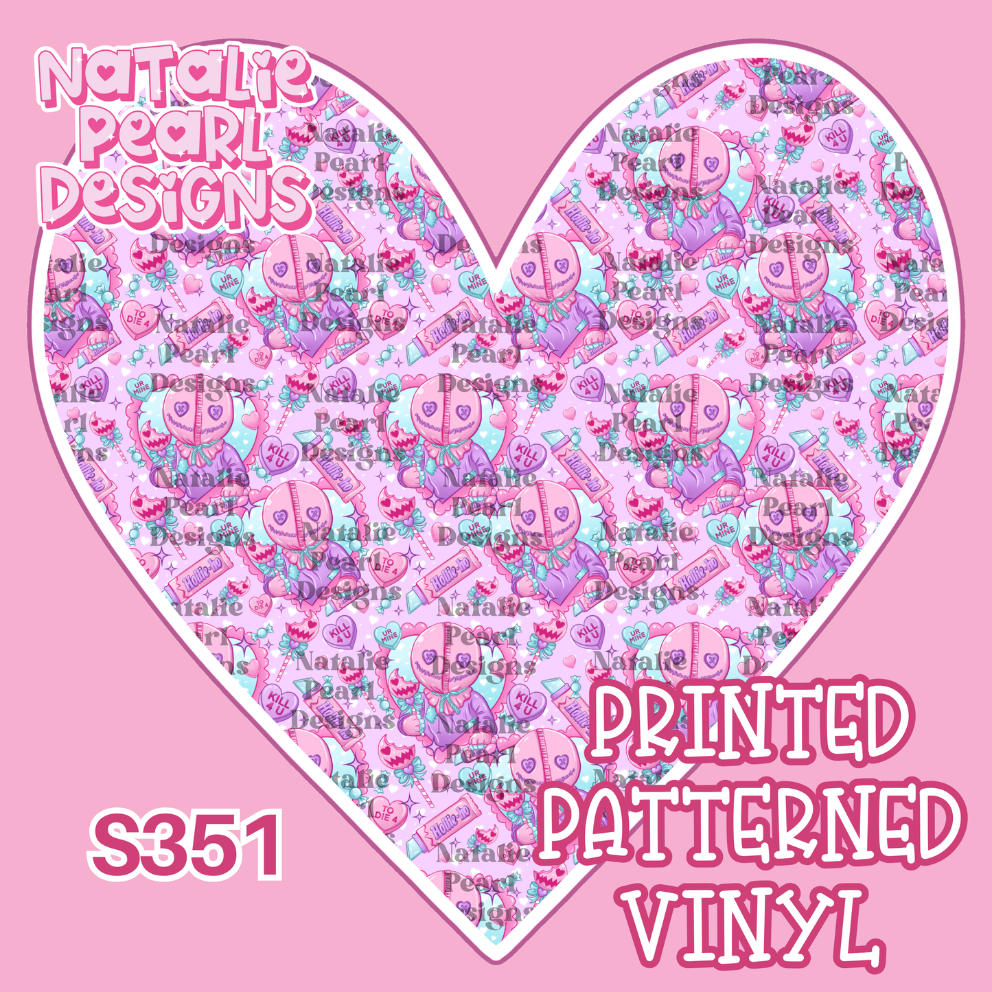 S351 Printed Patterned Vinyl