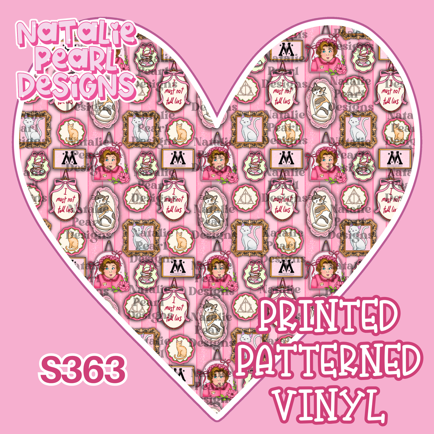 S363 Printed Patterned Vinyl