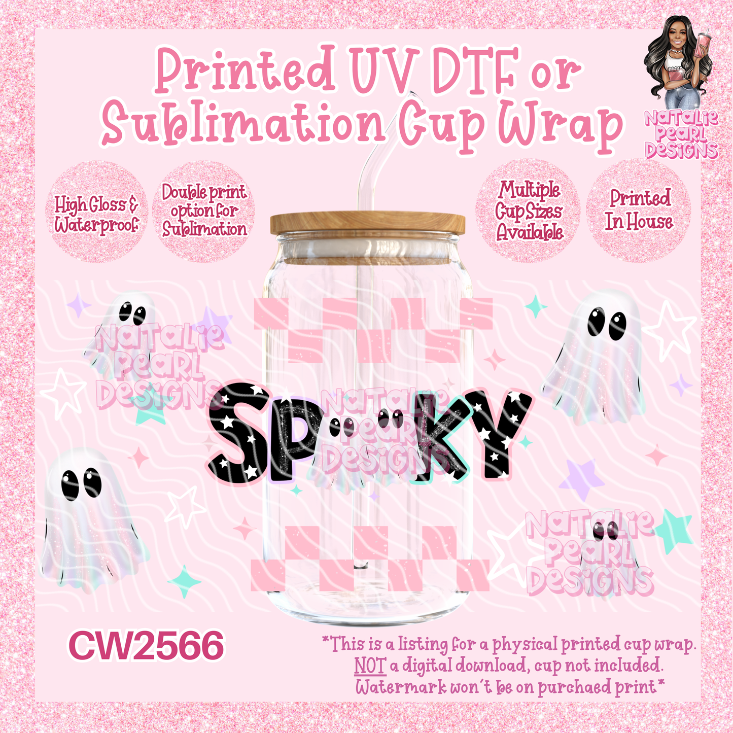 CW2566 UV DTF/SUB Cup Wraps