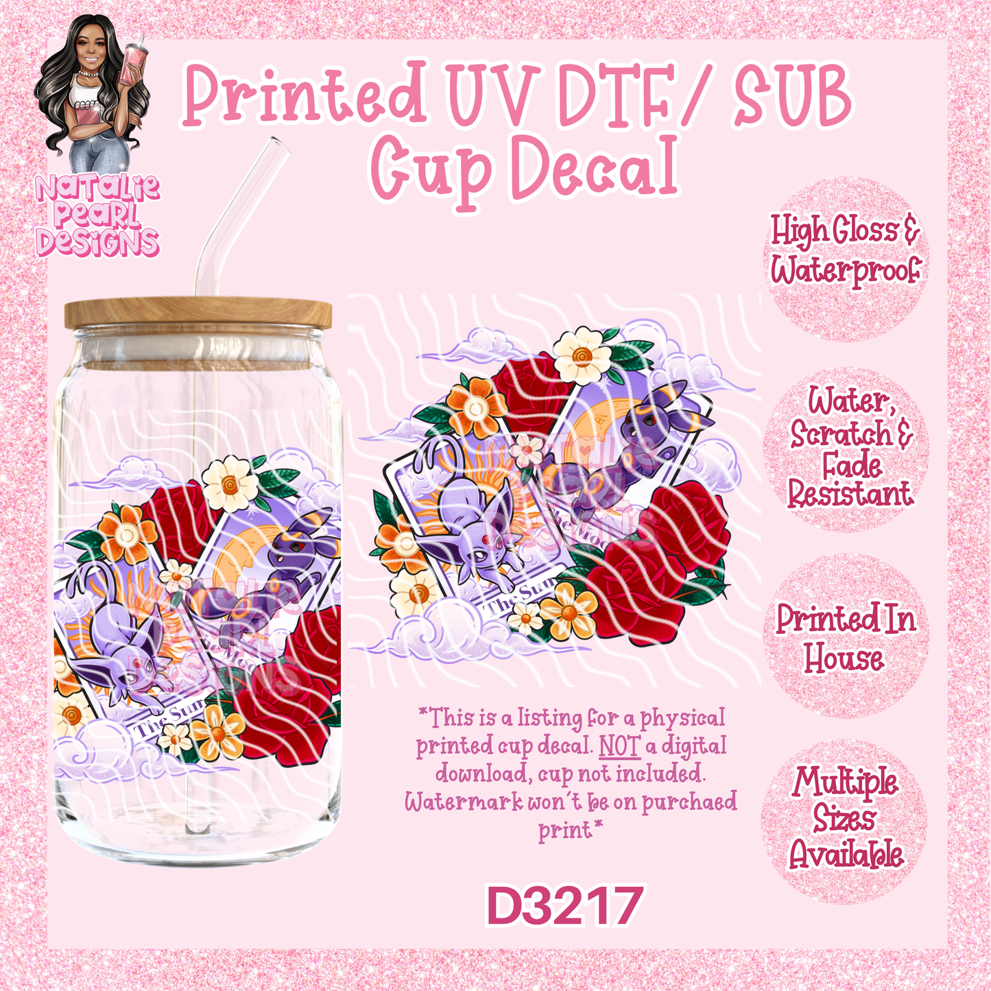 D3217 UV DTF/Sub Decal