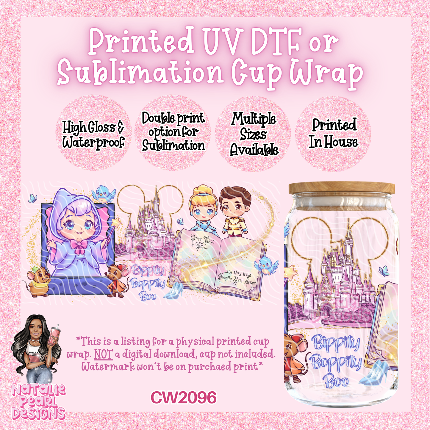CW2096 UV DTF/SUB Cup Wraps