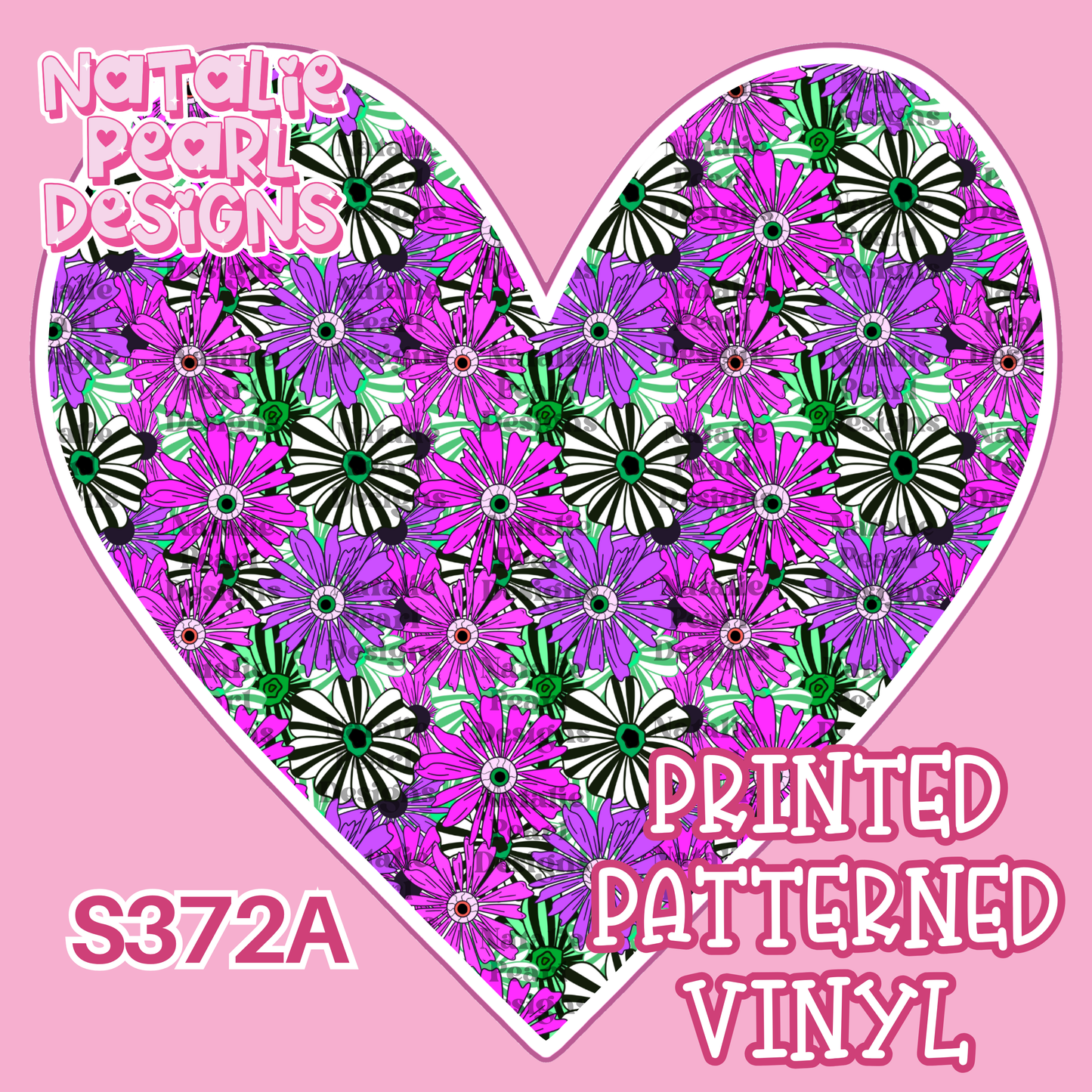 S372 Printed Patterned Vinyl