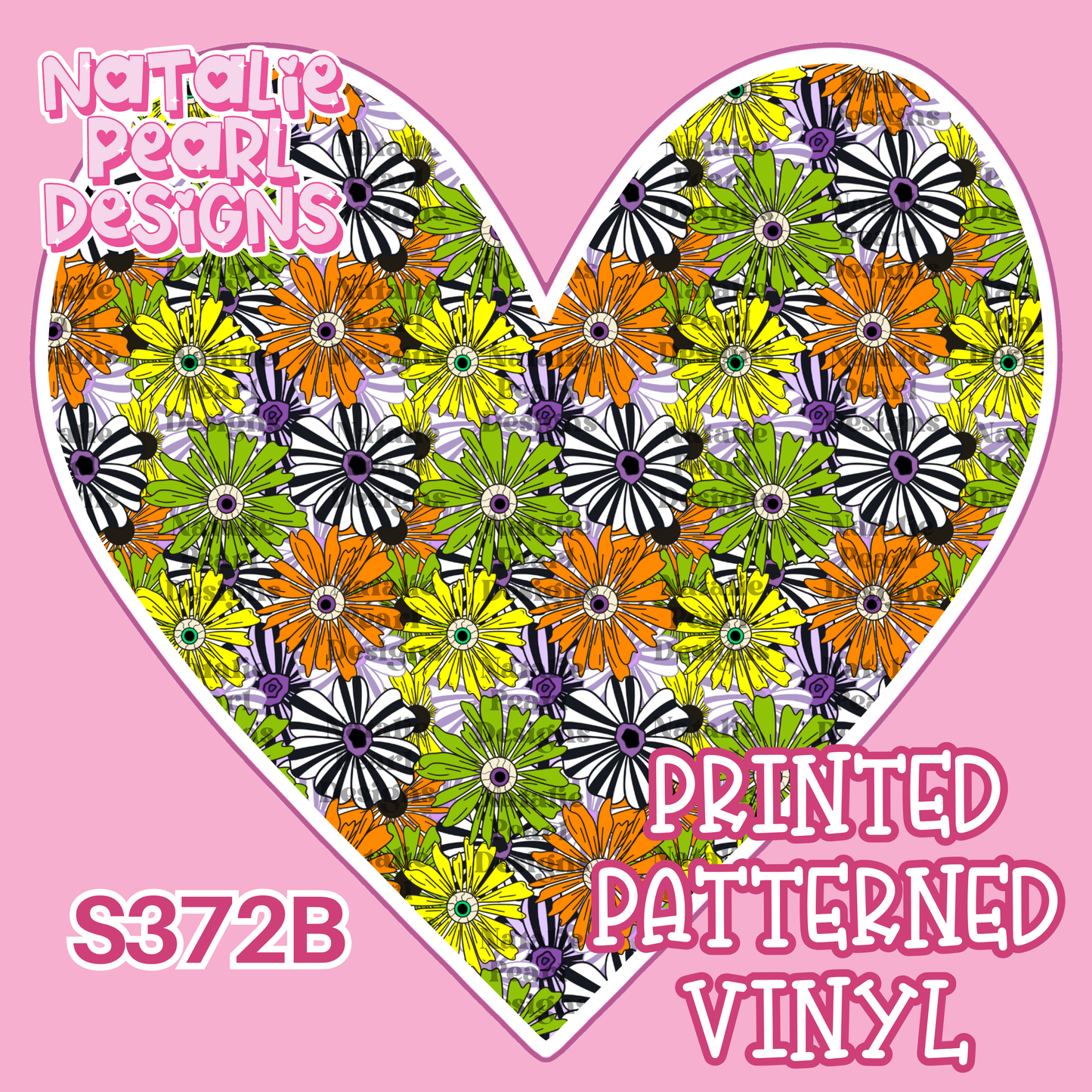 S372 Printed Patterned Vinyl
