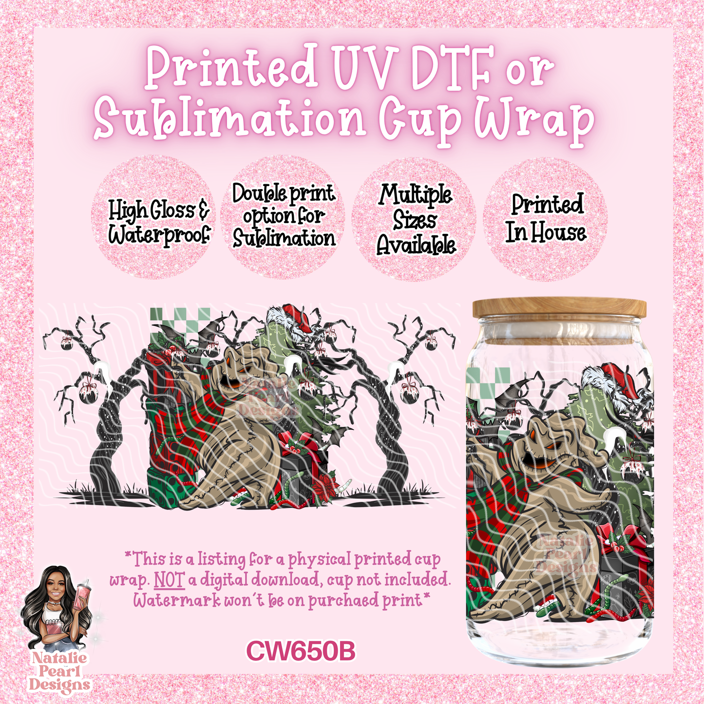 CW650B UV DTF/SUB Cup Wrap
