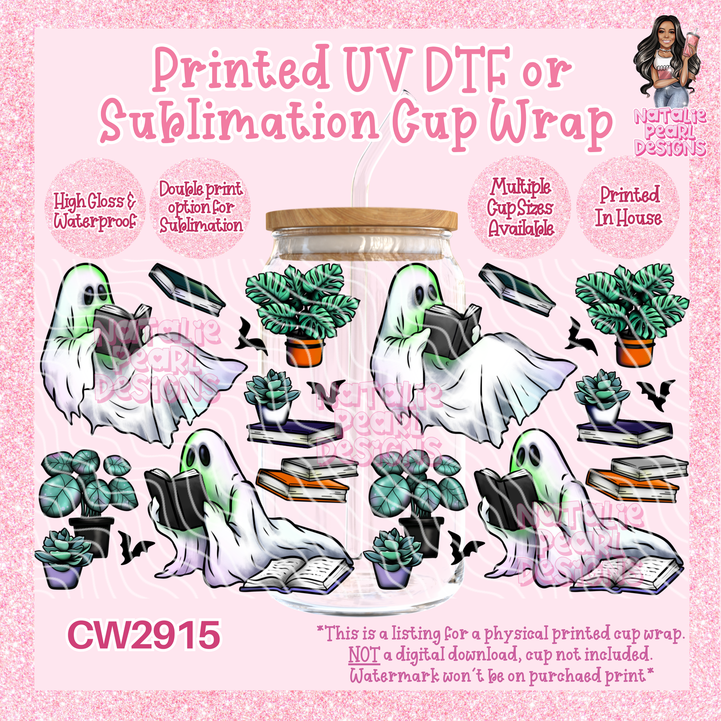 CW2915 UV DTF/SUB Cup Wraps