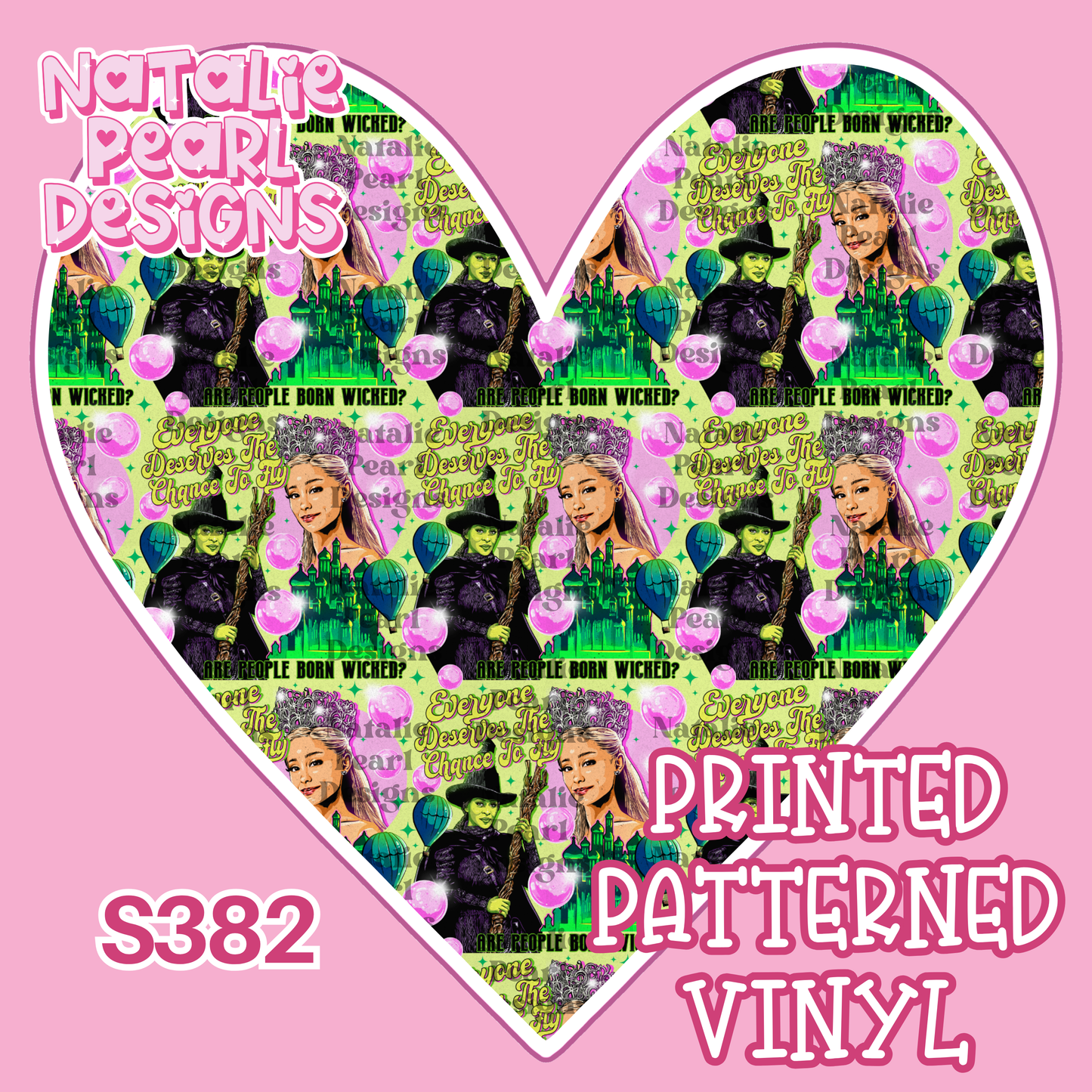 S382 Printed Patterned Vinyl