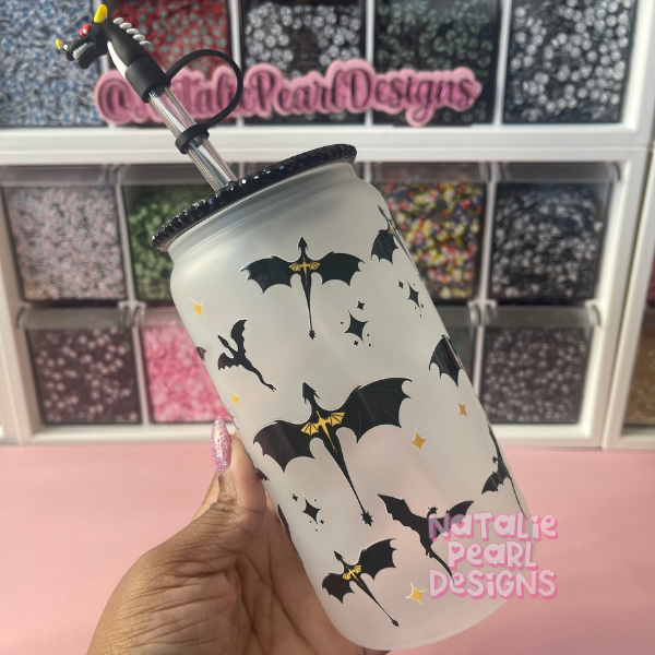 All Dragons Fourth Wing Glass Can