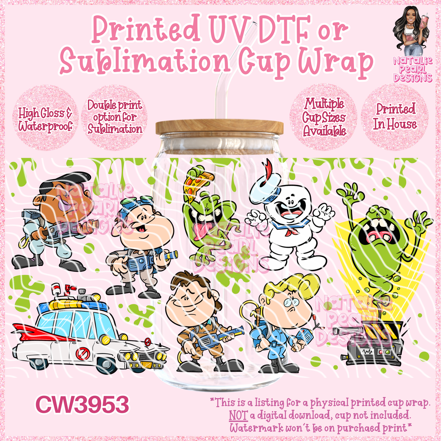 CW3953 UV DTF/SUB Cup Wraps