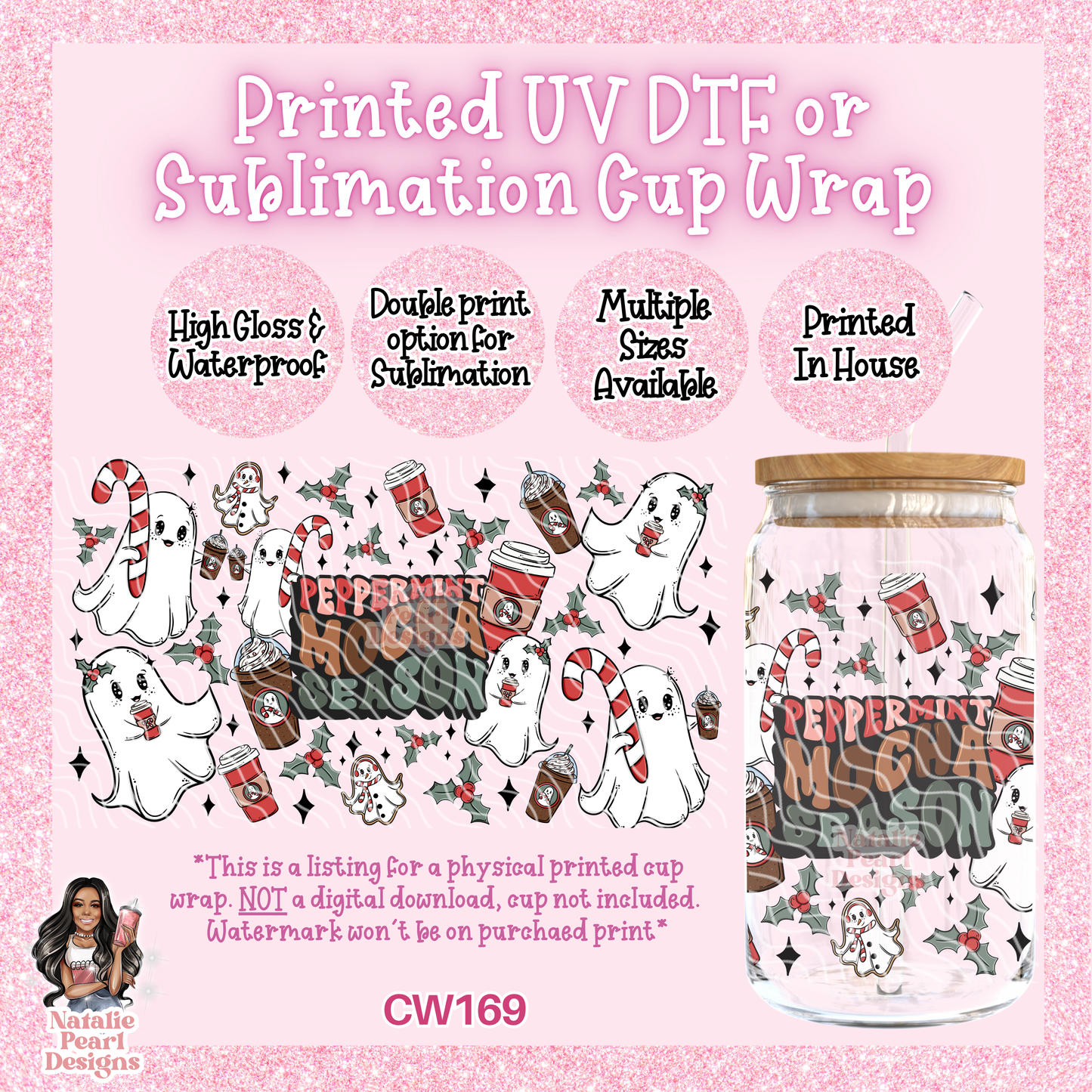 CW169 UV DTF/SUB Cup Wrap