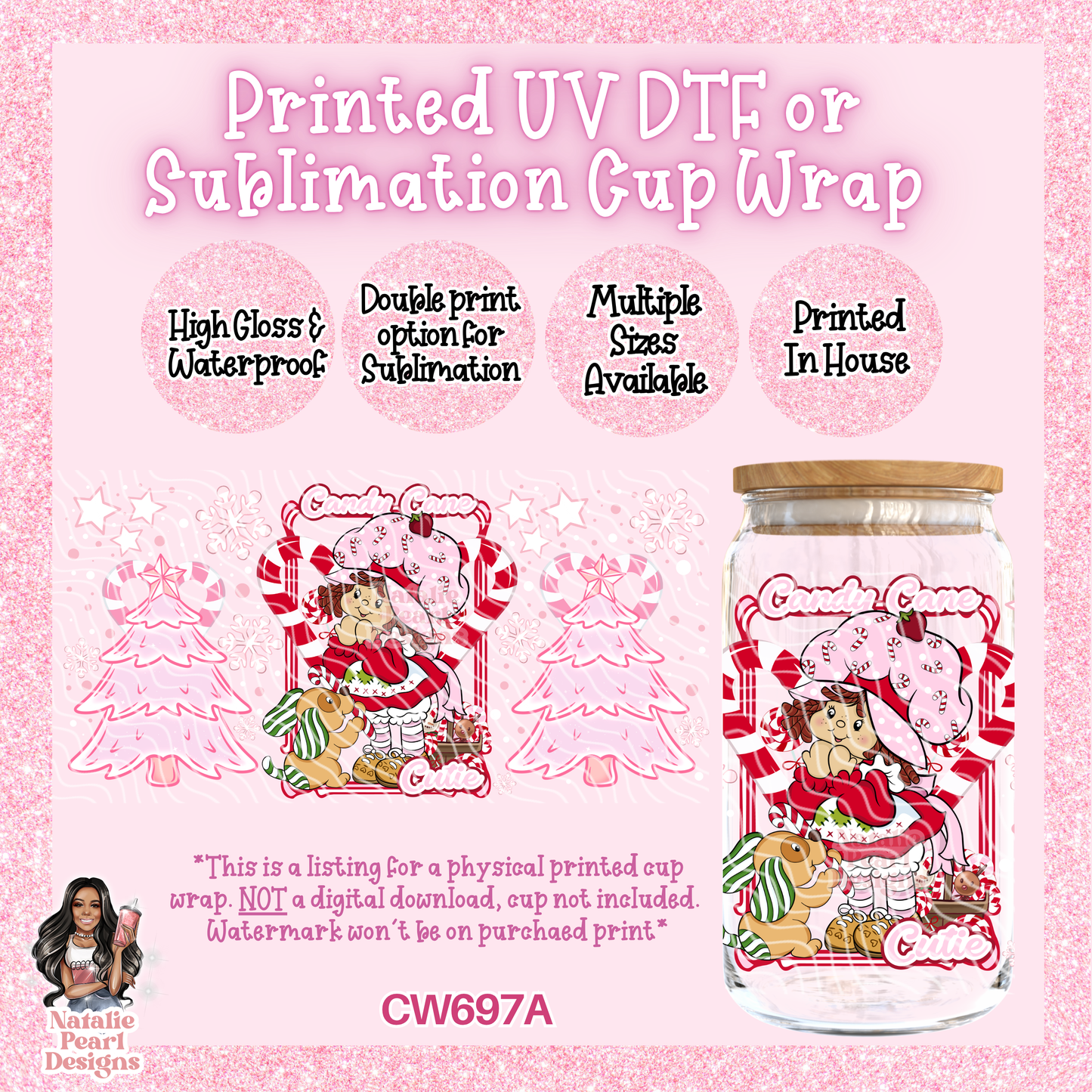 CW697A UV DTF/SUB Cup Wrap
