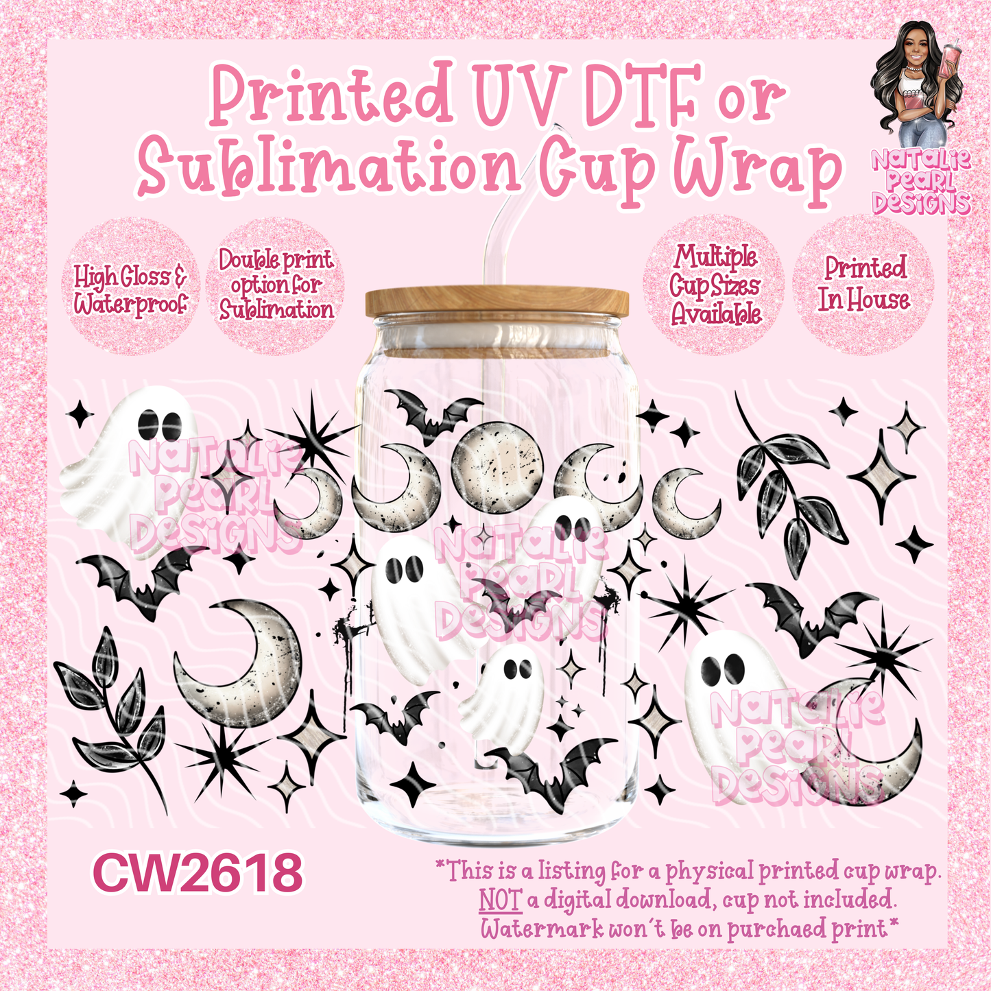 CW2618 UV DTF/SUB Cup Wraps