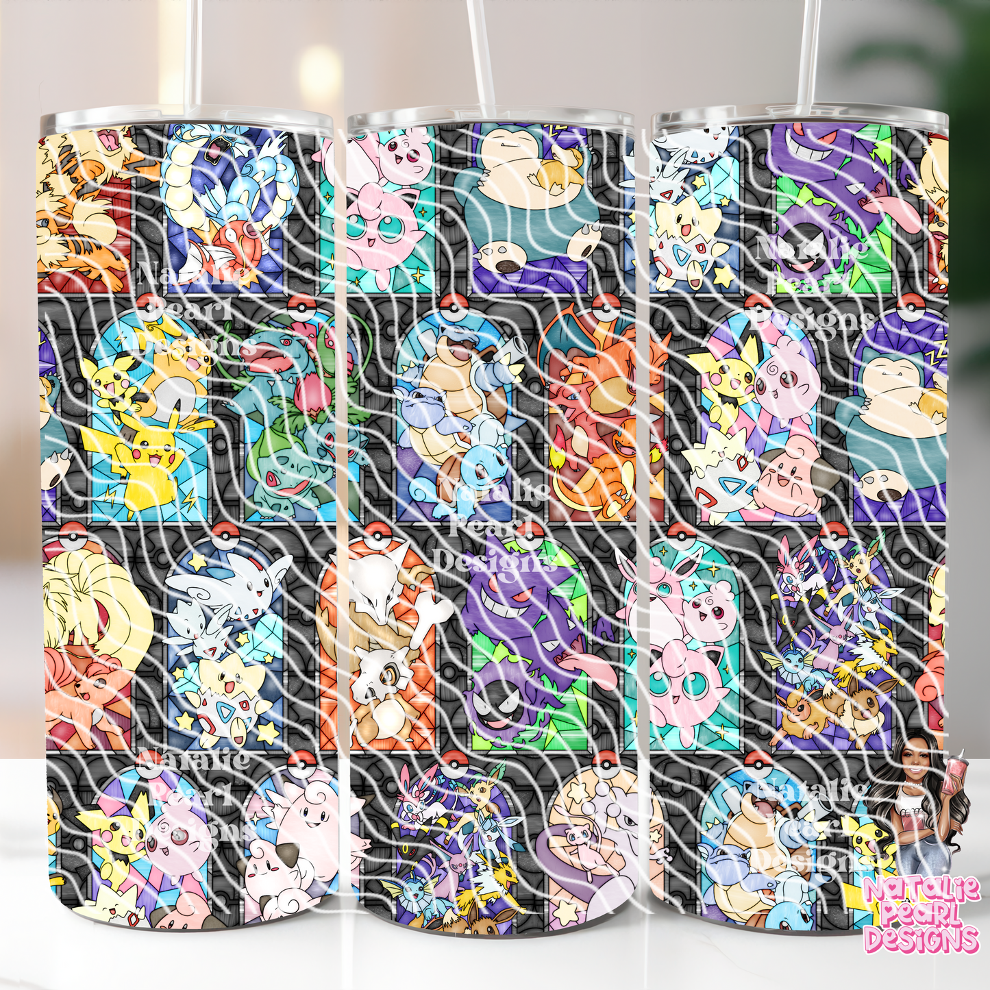 Poke Stainless Steel Tumblers