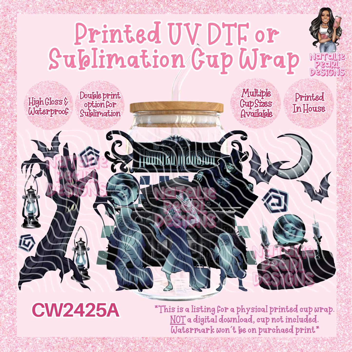 CW2425A UV DTF/SUB Cup Wraps