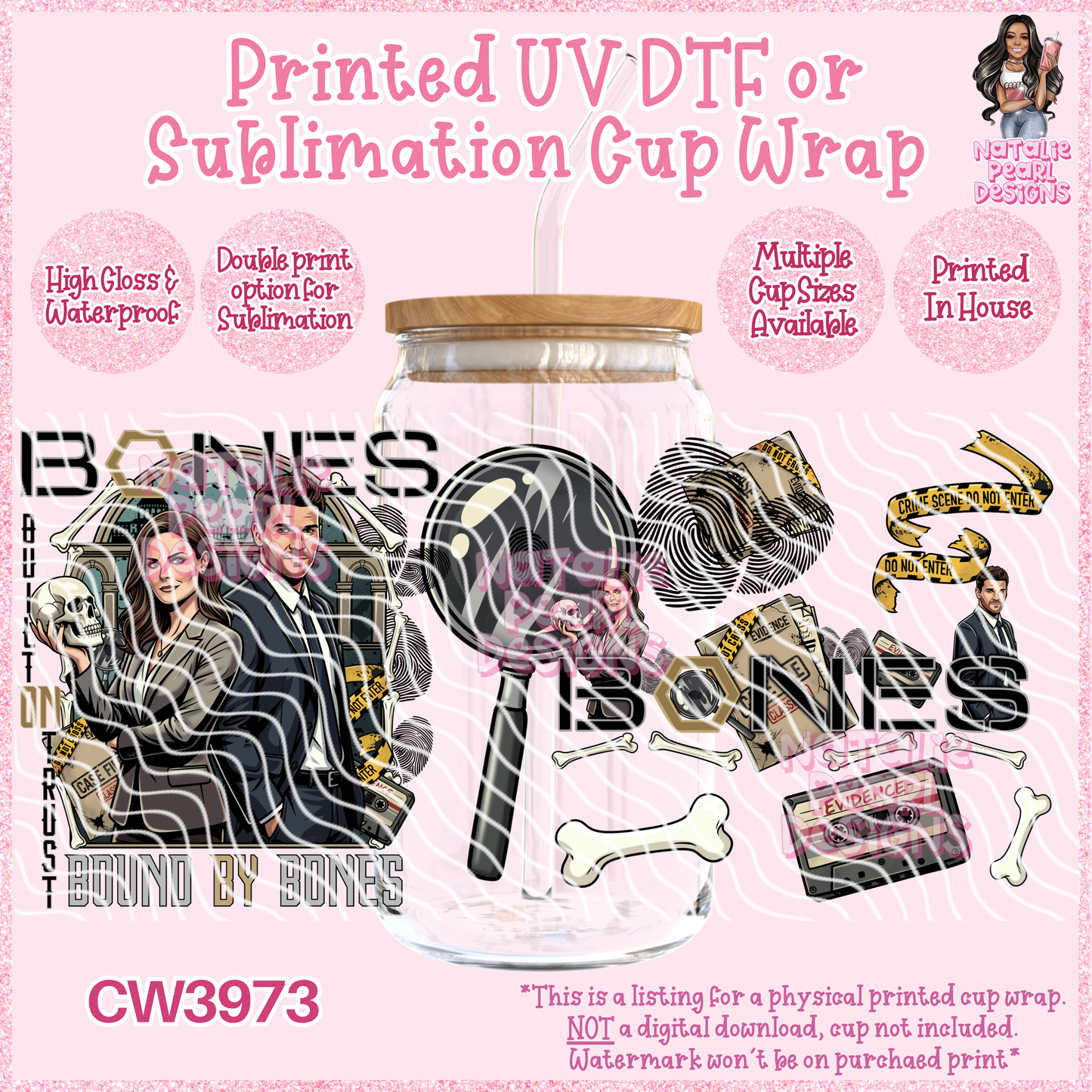 CW3973 UV DTF/SUB Cup Wraps