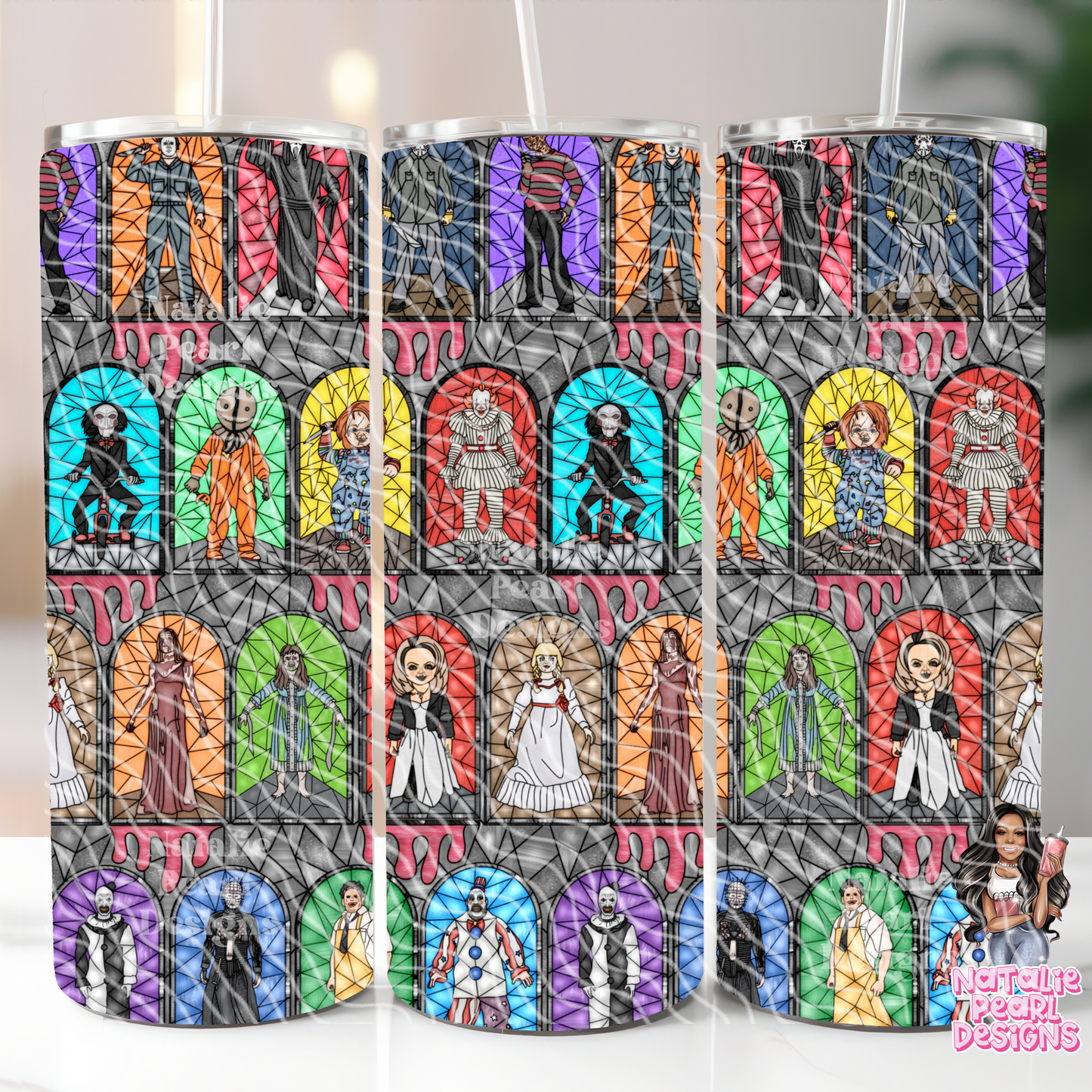 Horror Stainless Steel Tumblers