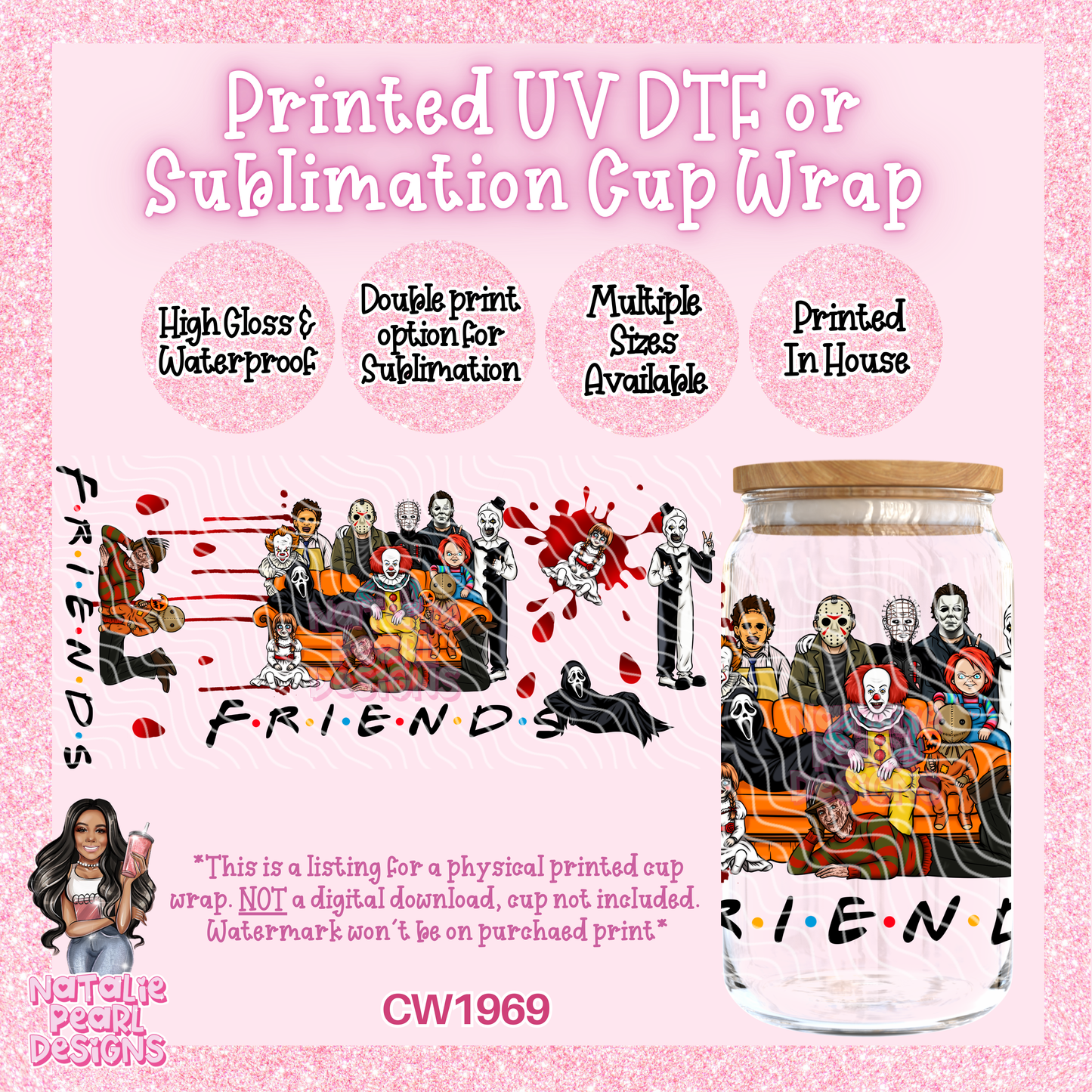 CW1969 UV DTF/SUB Cup Wraps
