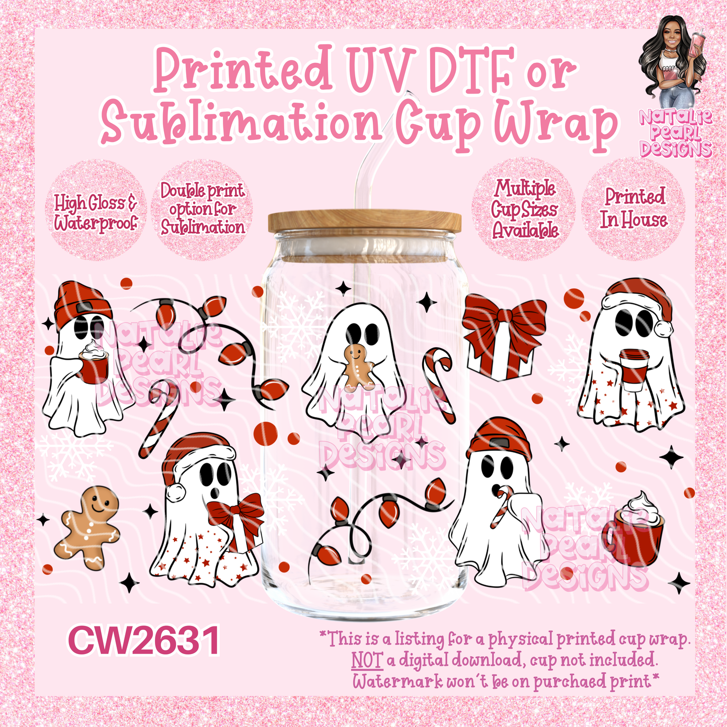 CW2631 UV DTF/SUB Cup Wraps