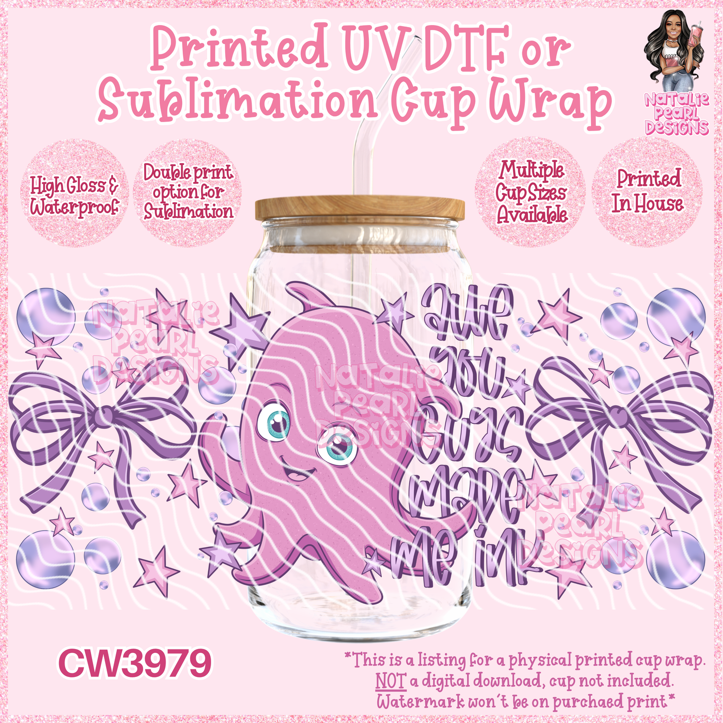 CW3979 UV DTF/SUB Cup Wraps