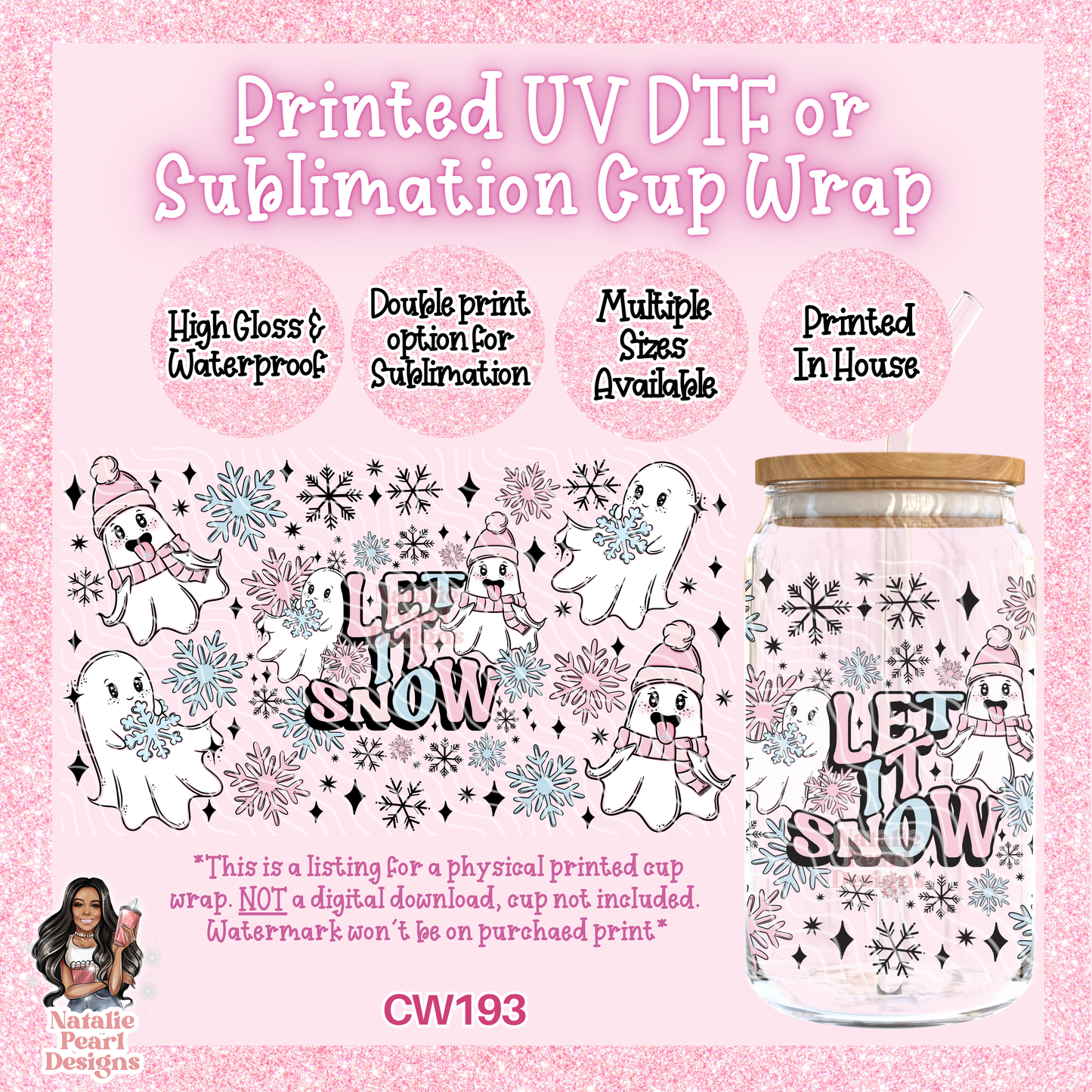 CW193 UV DTF/SUB Cup Wrap