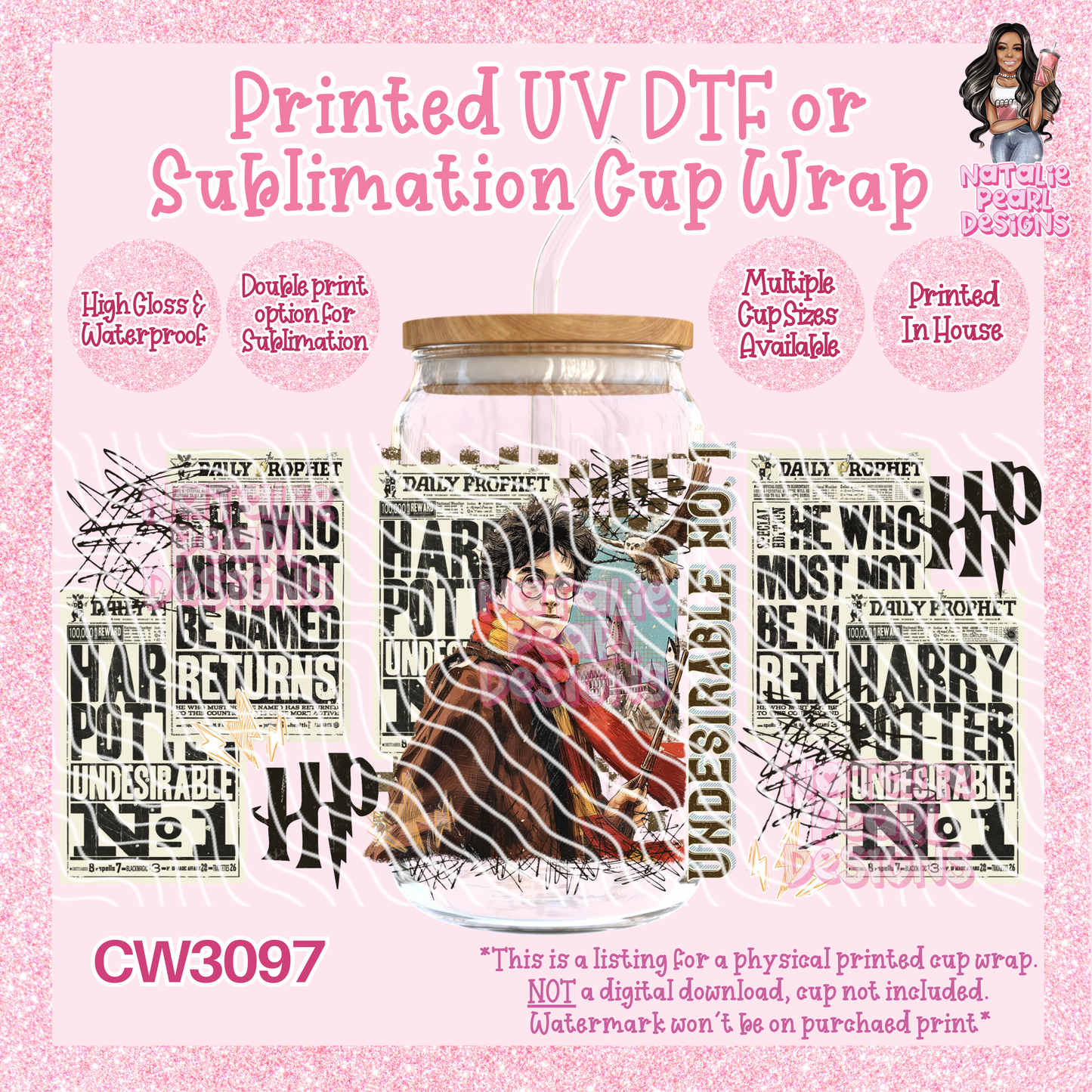 CW3097 UV DTF/SUB Cup Wraps