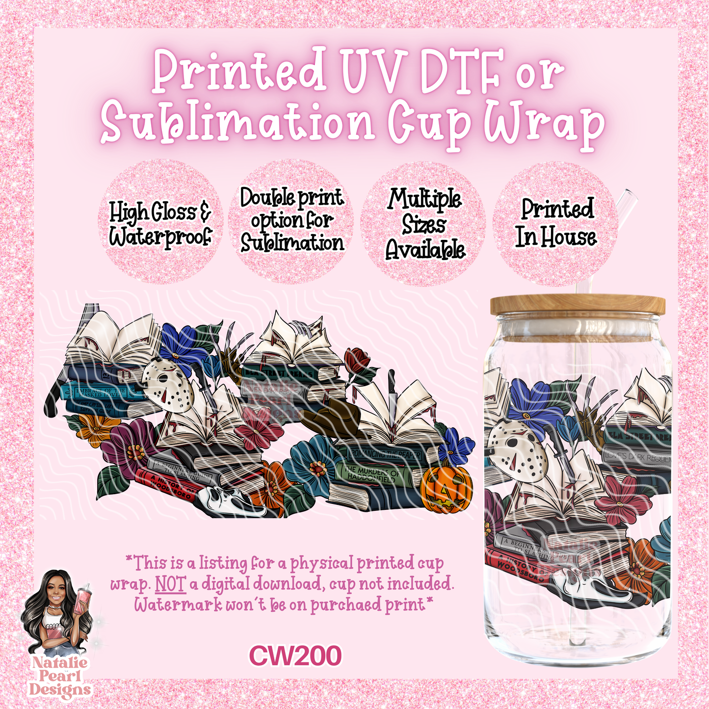 CW200 UV DTF/SUB Cup Wrap