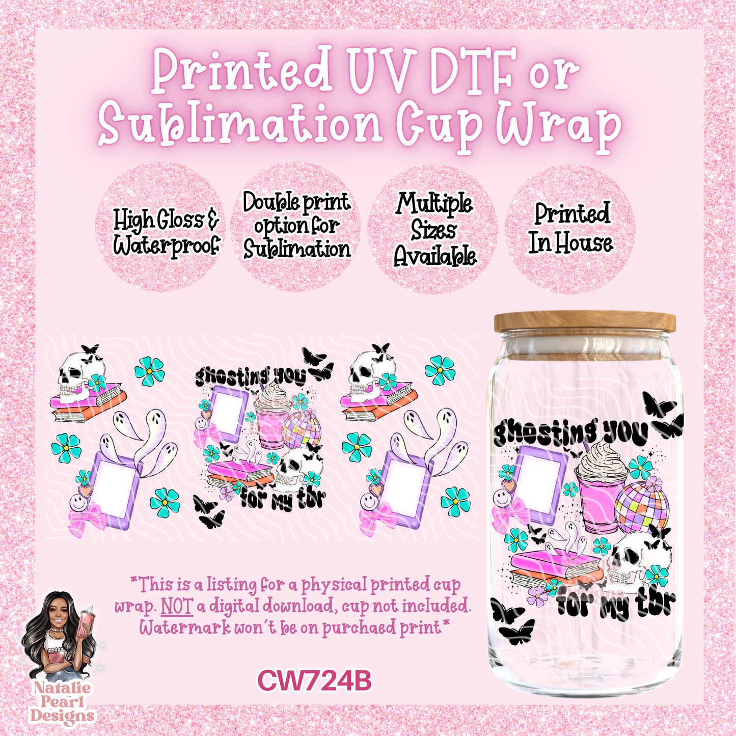 CW724B UV DTF/SUB Cup Wrap