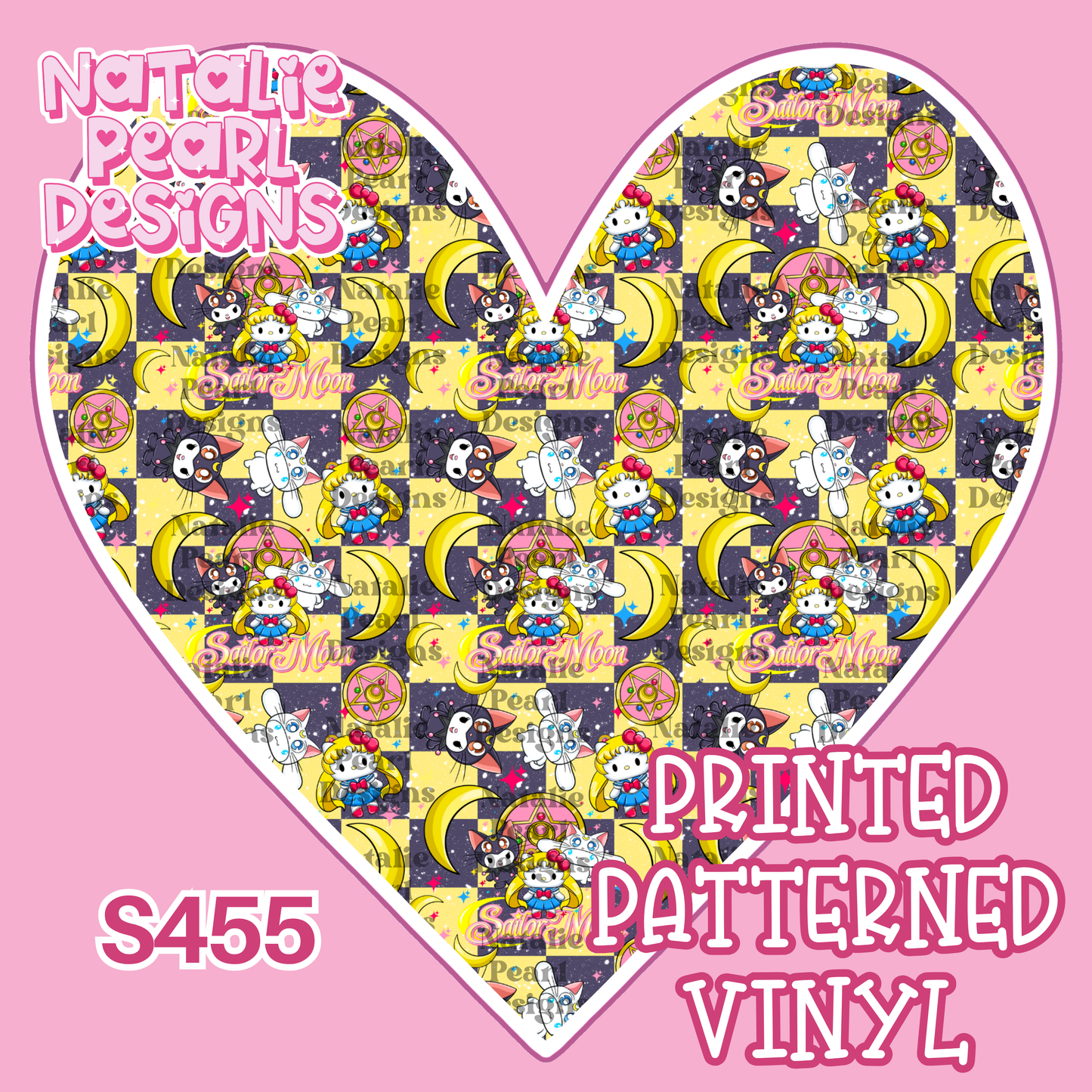 S455 Printed Patterned Vinyl