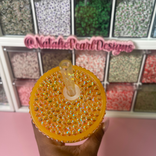 Honey Labubu Snow Globe Tumbler