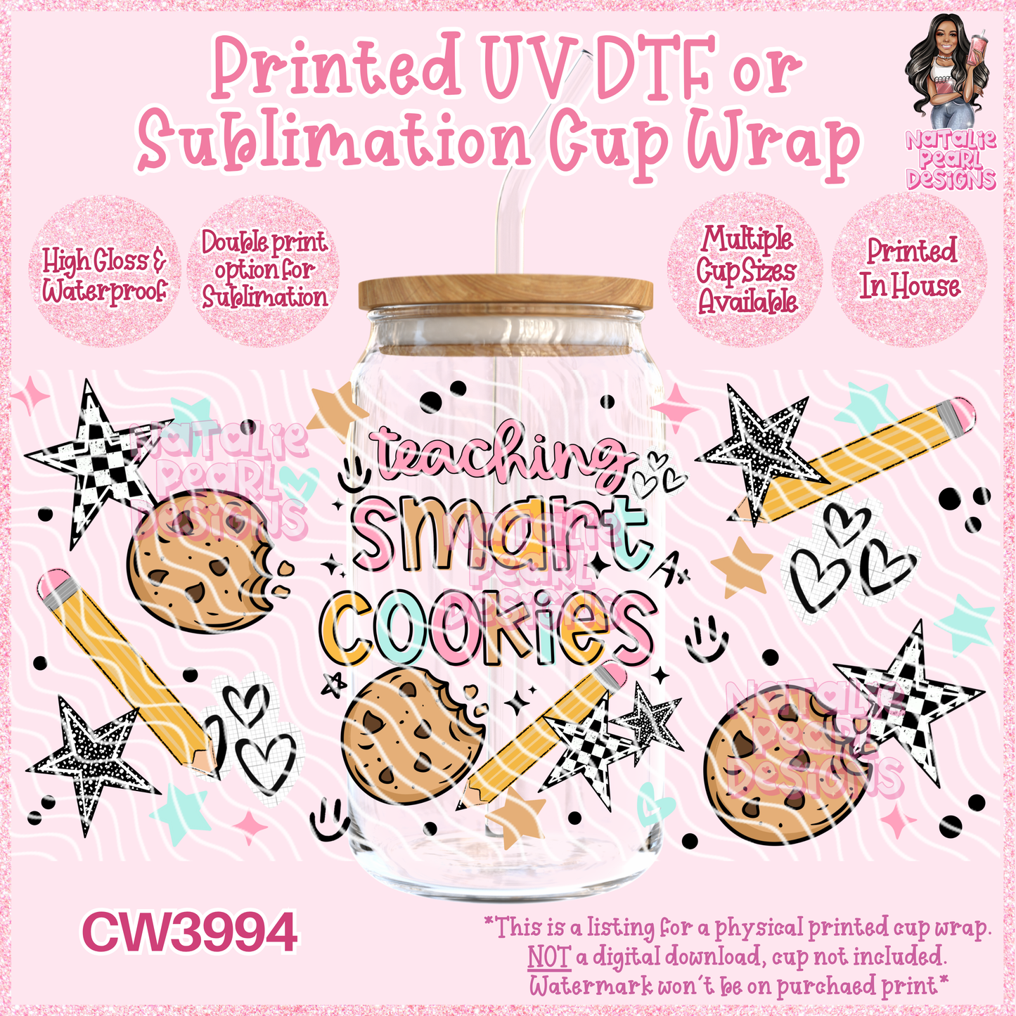 CW3994 UV DTF/SUB Cup Wraps
