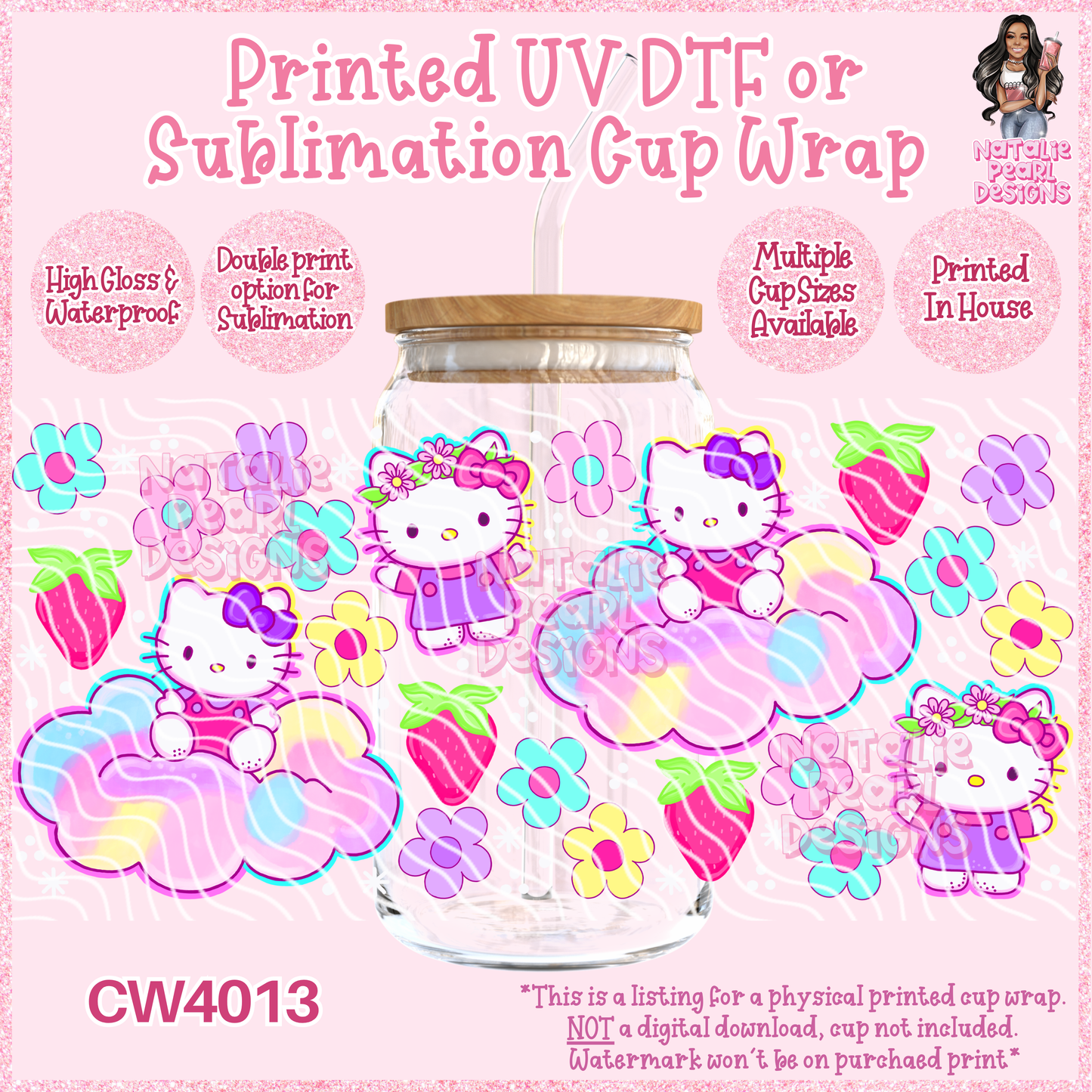 CW4013 UV DTF/SUB Cup Wraps