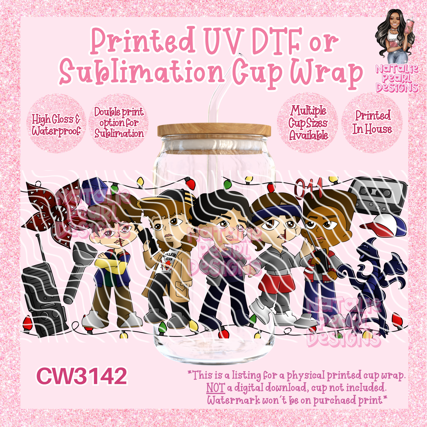 CW3142 UV DTF/SUB Cup Wraps