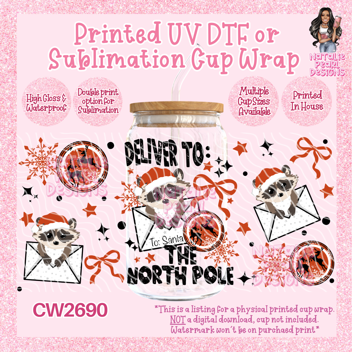 CW2690 UV DTF/SUB Cup Wraps
