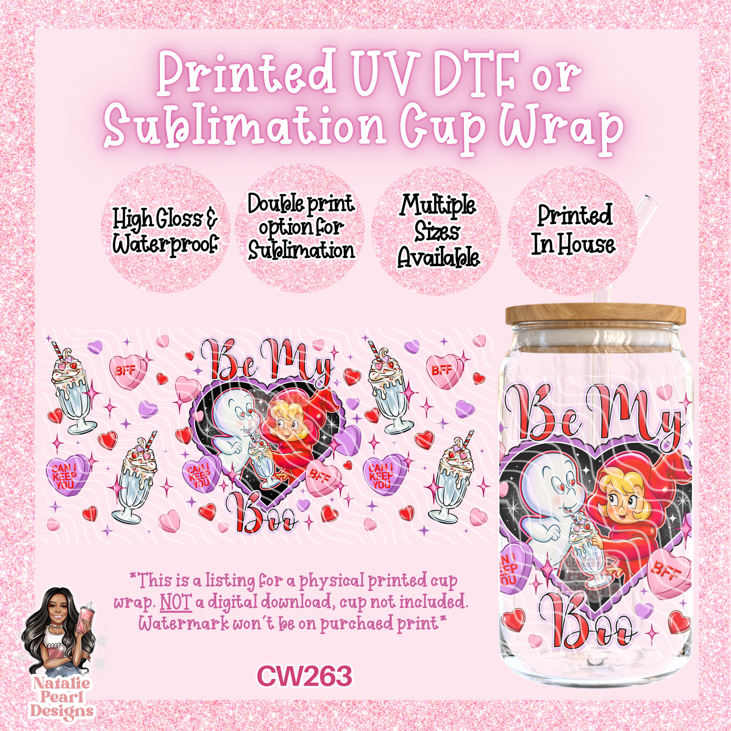 CW263 UV DTF/SUB Cup Wrap
