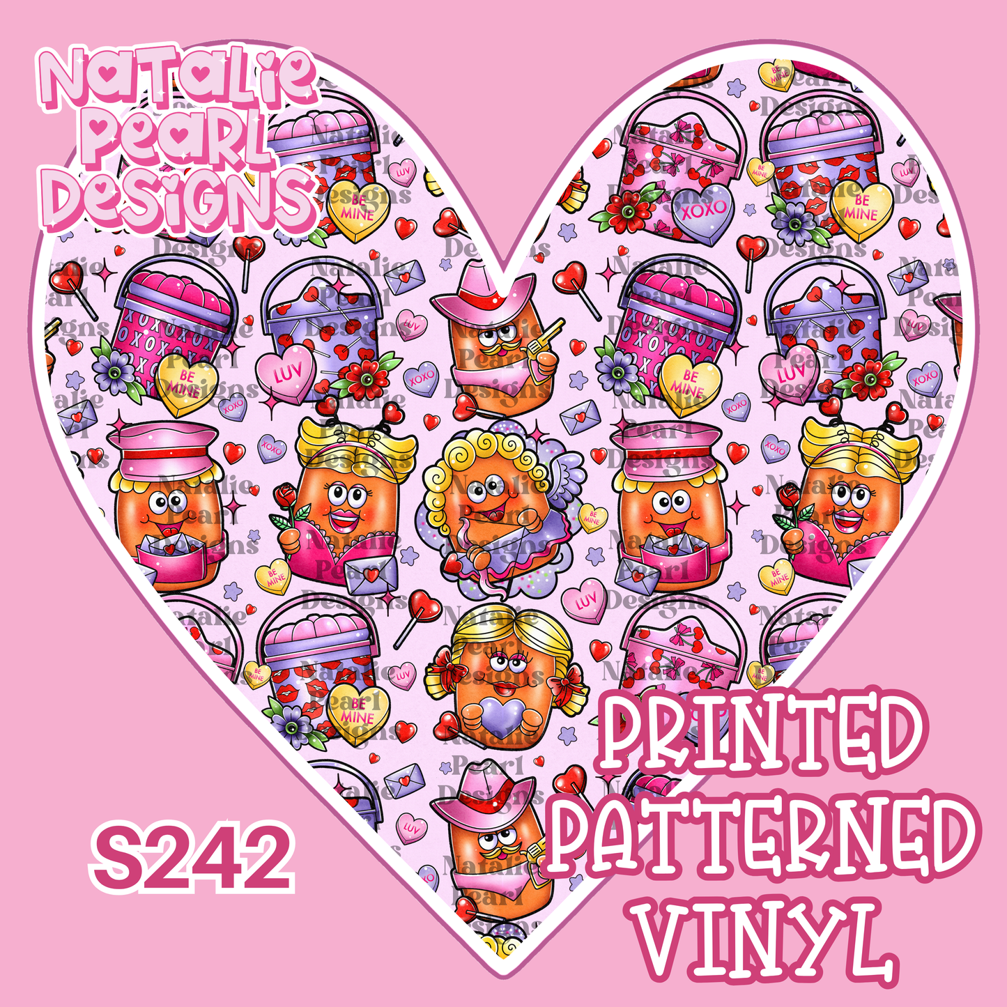 S242 Printed Patterned Vinyl
