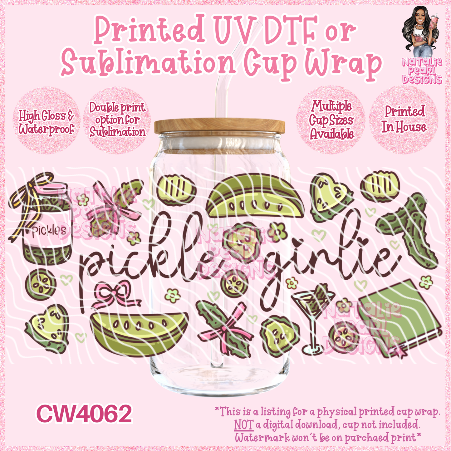 CW4062 UV DTF/SUB Cup Wraps