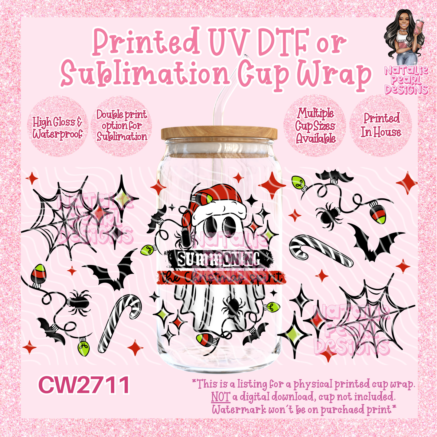 CW2711 UV DTF/SUB Cup Wraps