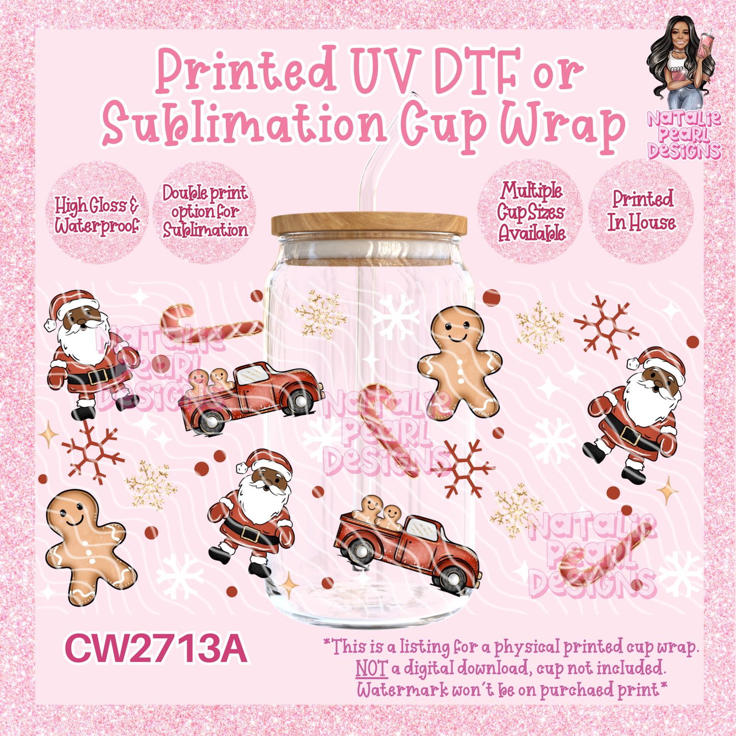 CW2713A UV DTF/SUB Cup Wraps