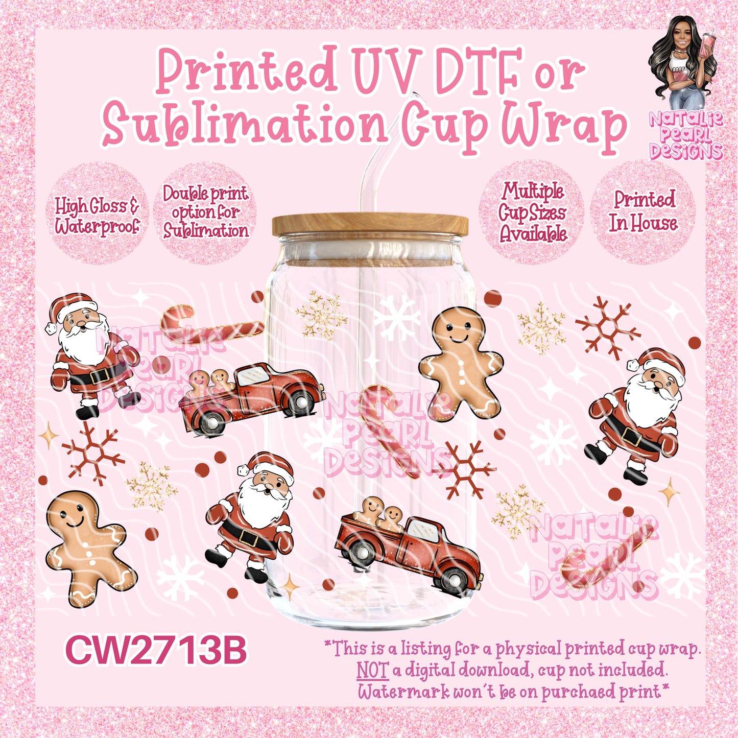 CW2713B UV DTF/SUB Cup Wraps