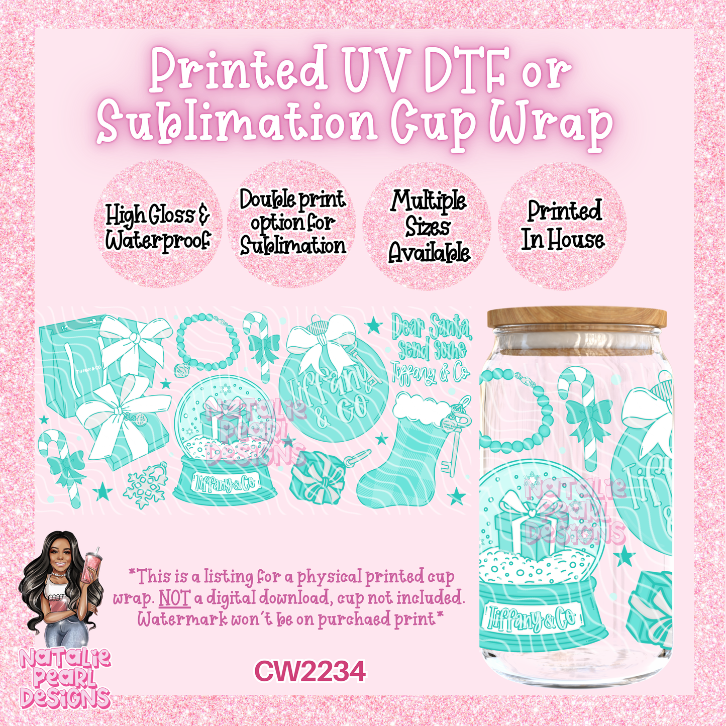 CW2234 UV DTF/SUB Cup Wraps