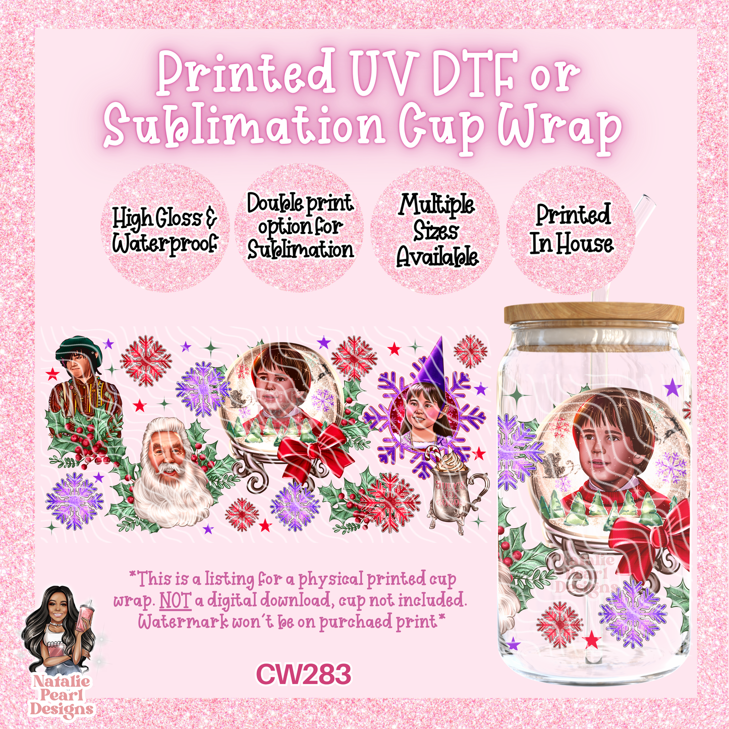 CW283 UV DTF/SUB Cup Wrap