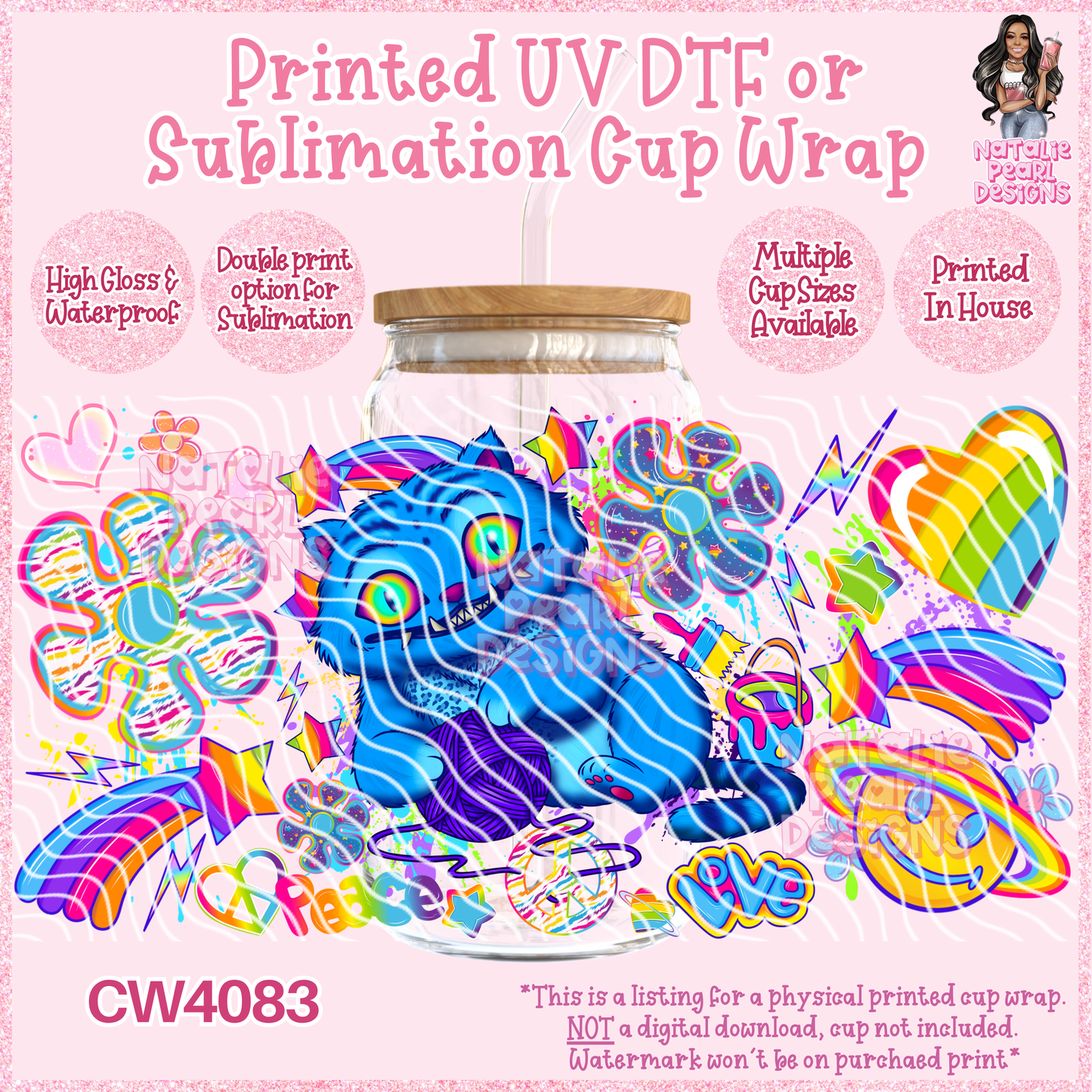 CW4083 UV DTF/SUB Cup Wraps