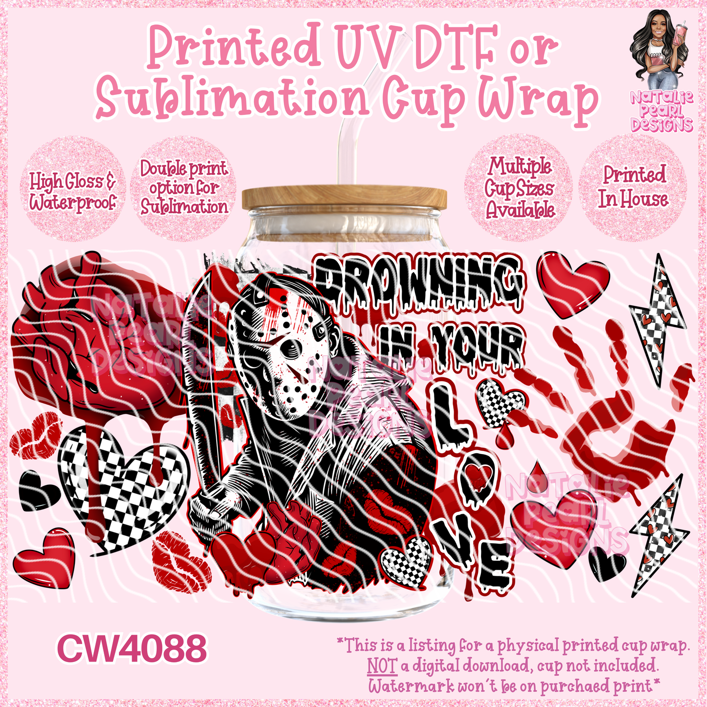 CW4088 UV DTF/SUB Cup Wraps