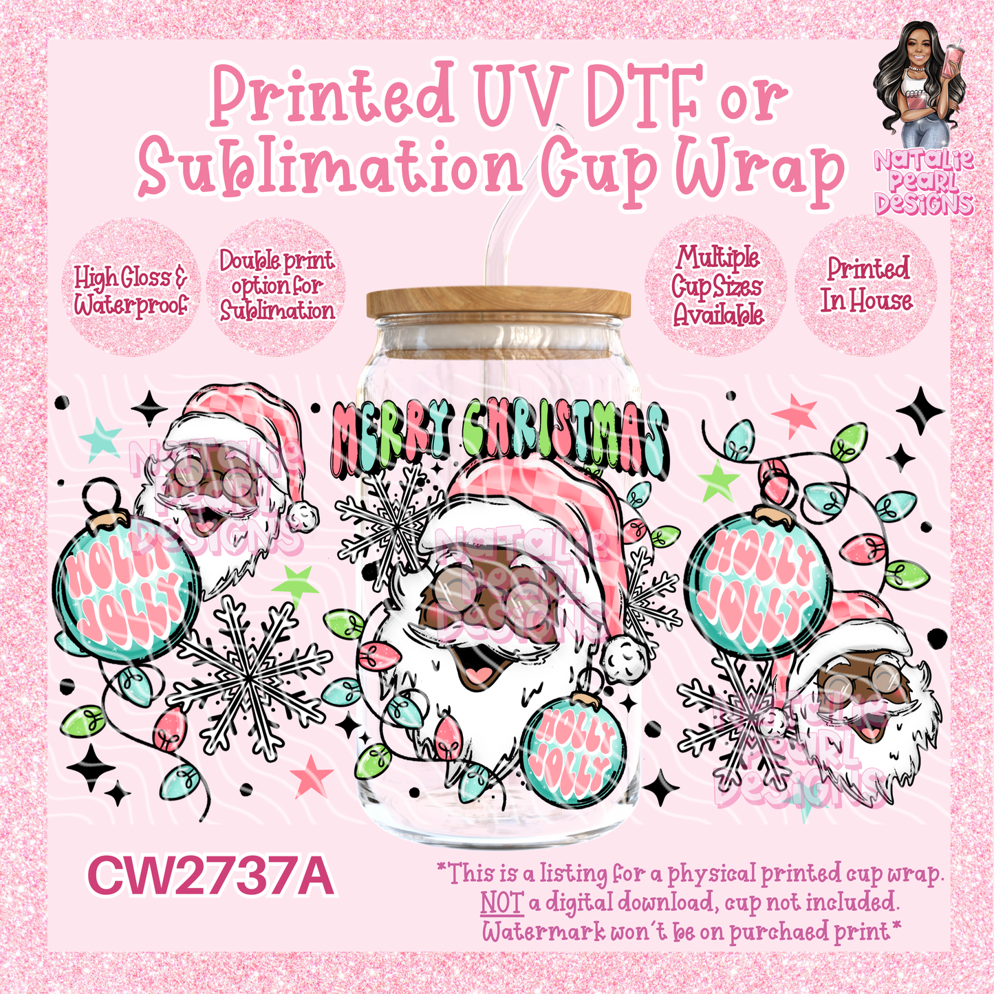 CW2737A UV DTF/SUB Cup Wraps