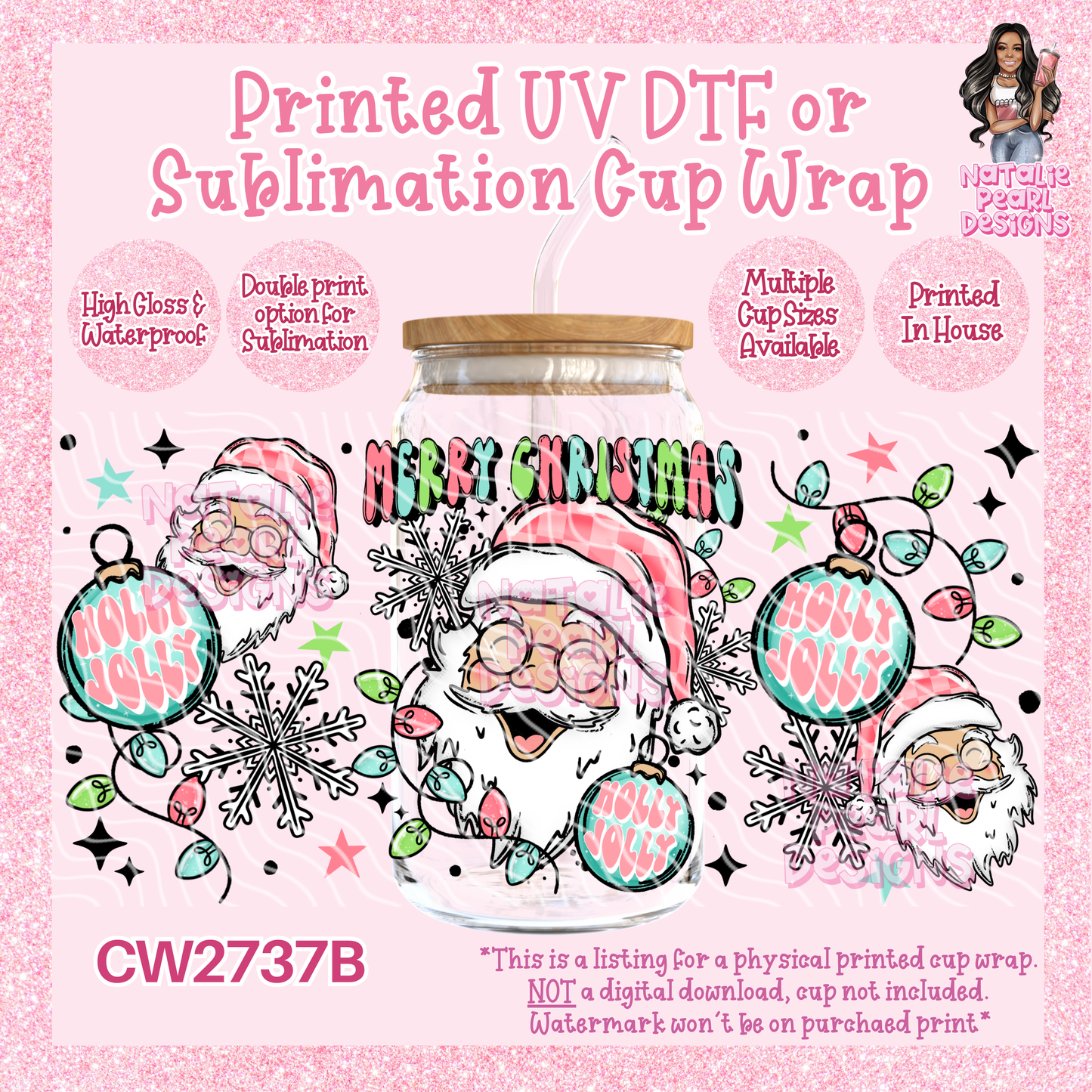 CW2737B UV DTF/SUB Cup Wraps